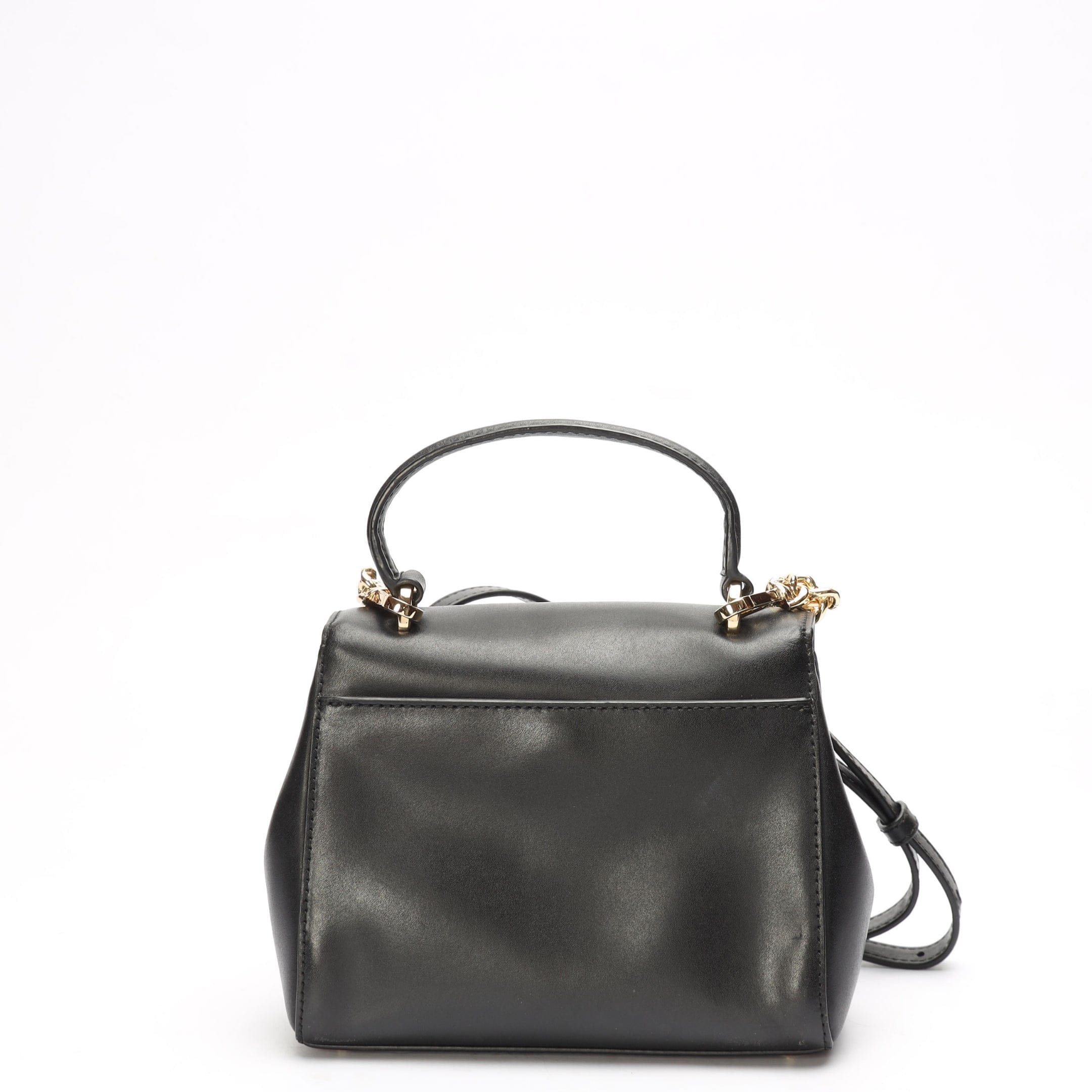 Michael Kors Mott Medium Black Convertible Satchel