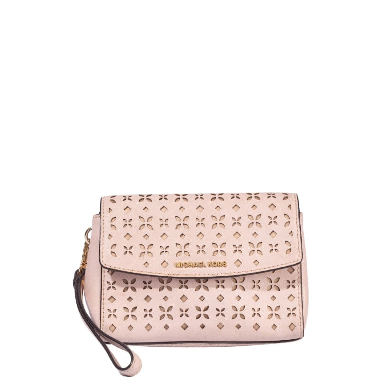 Michael Kors Ava Perforated Wristlet