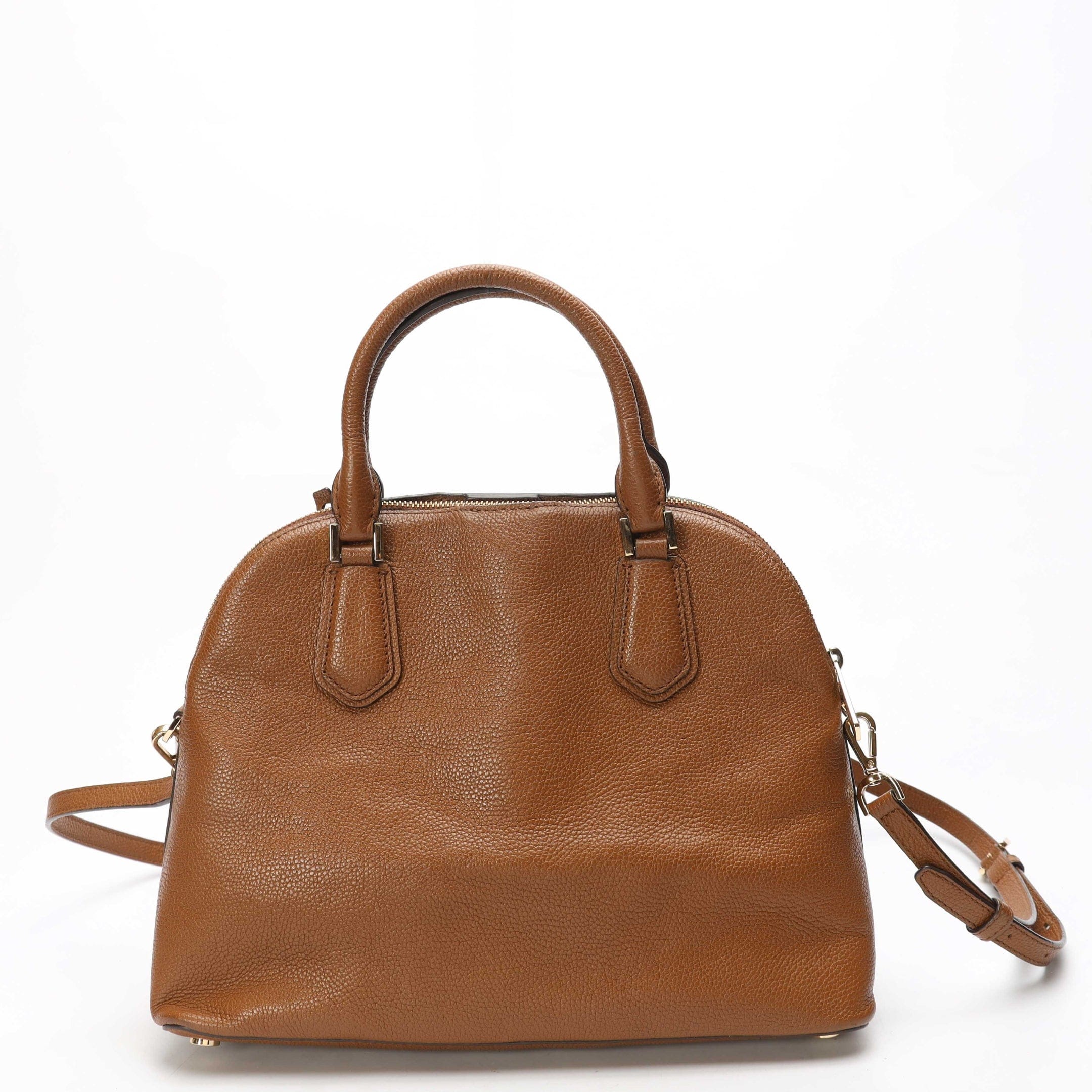 Michael Kors Tan Dome Convertible Satchel