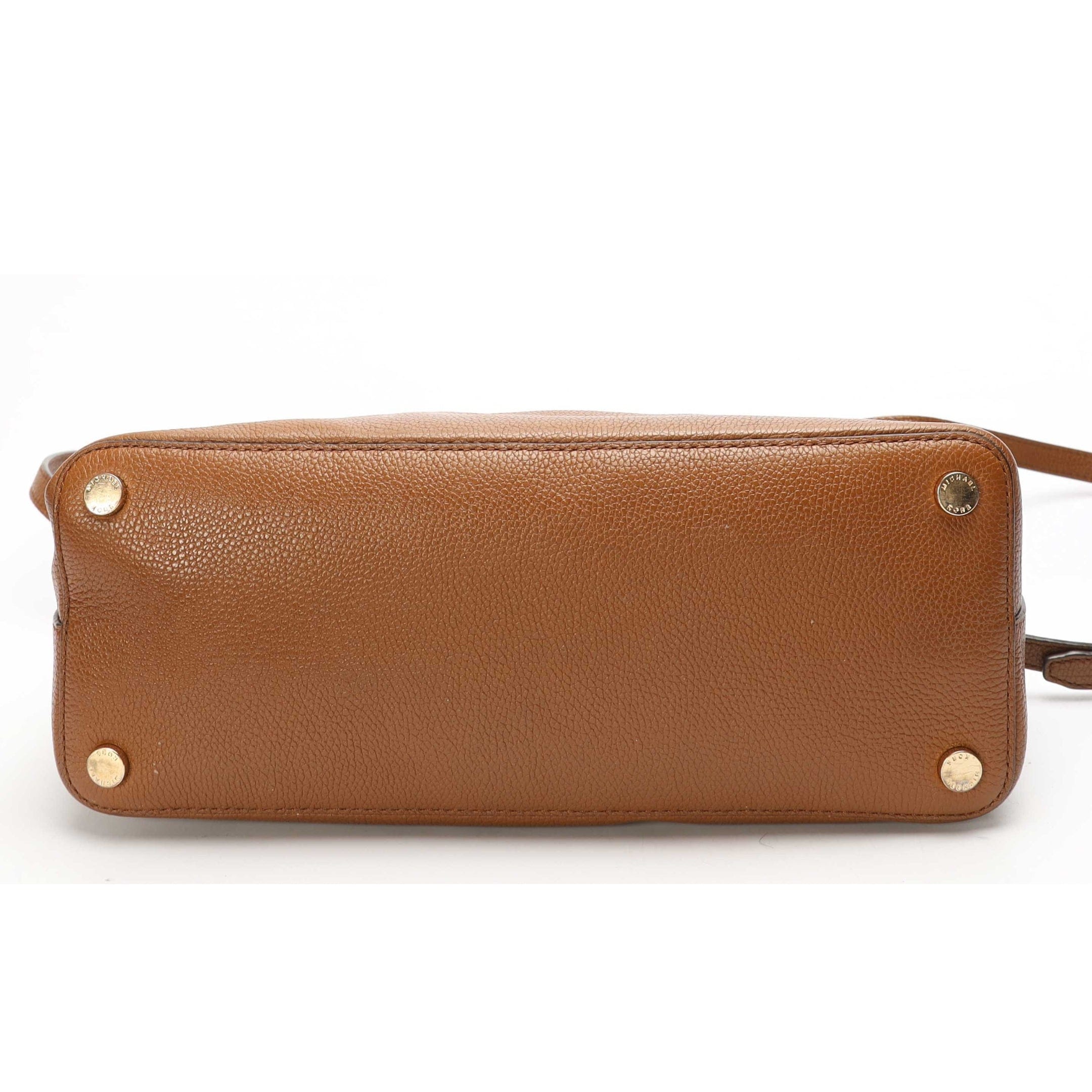 Michael Kors Tan Dome Convertible Satchel