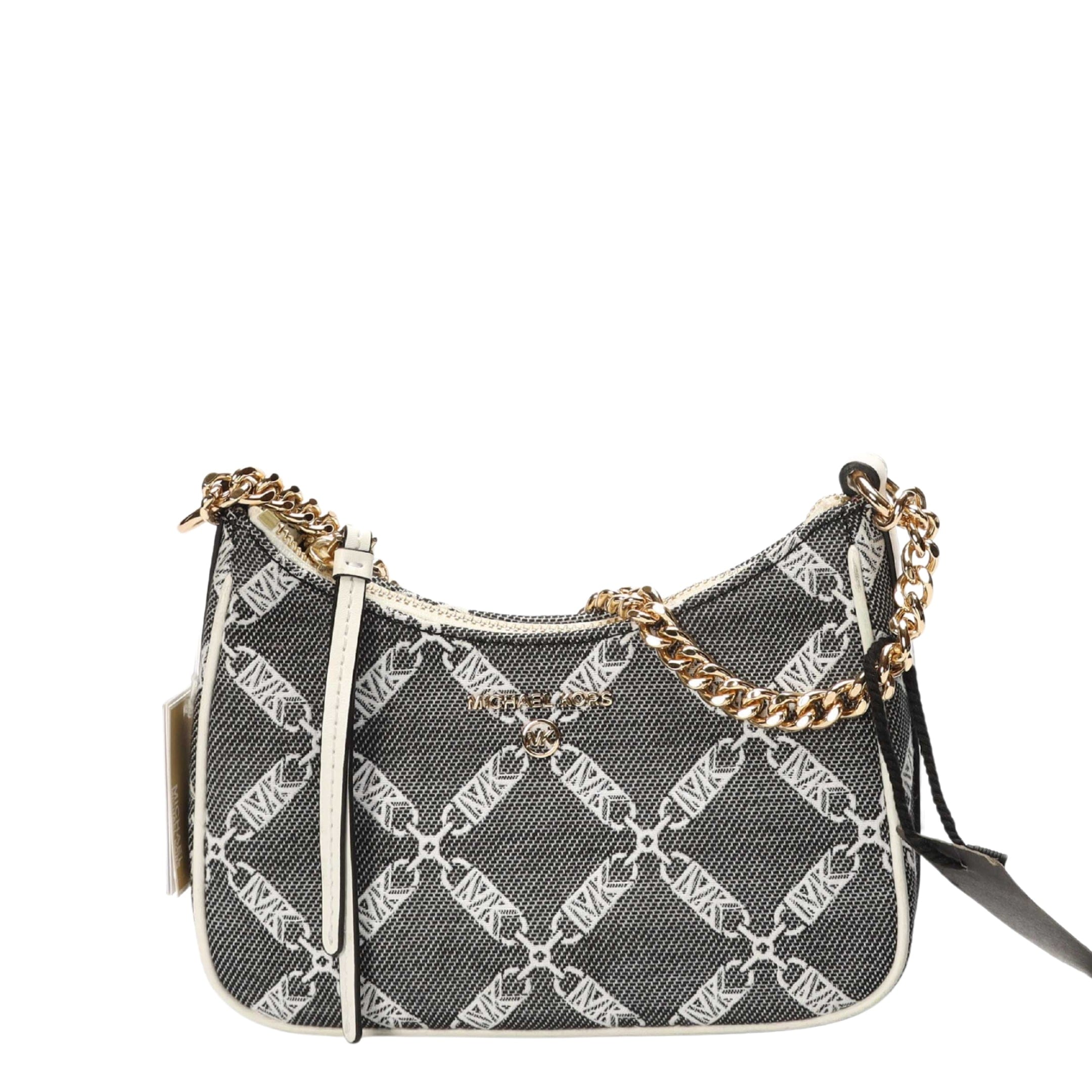 Michael Kors Jet Set Empire Logo Jacquard Pochette