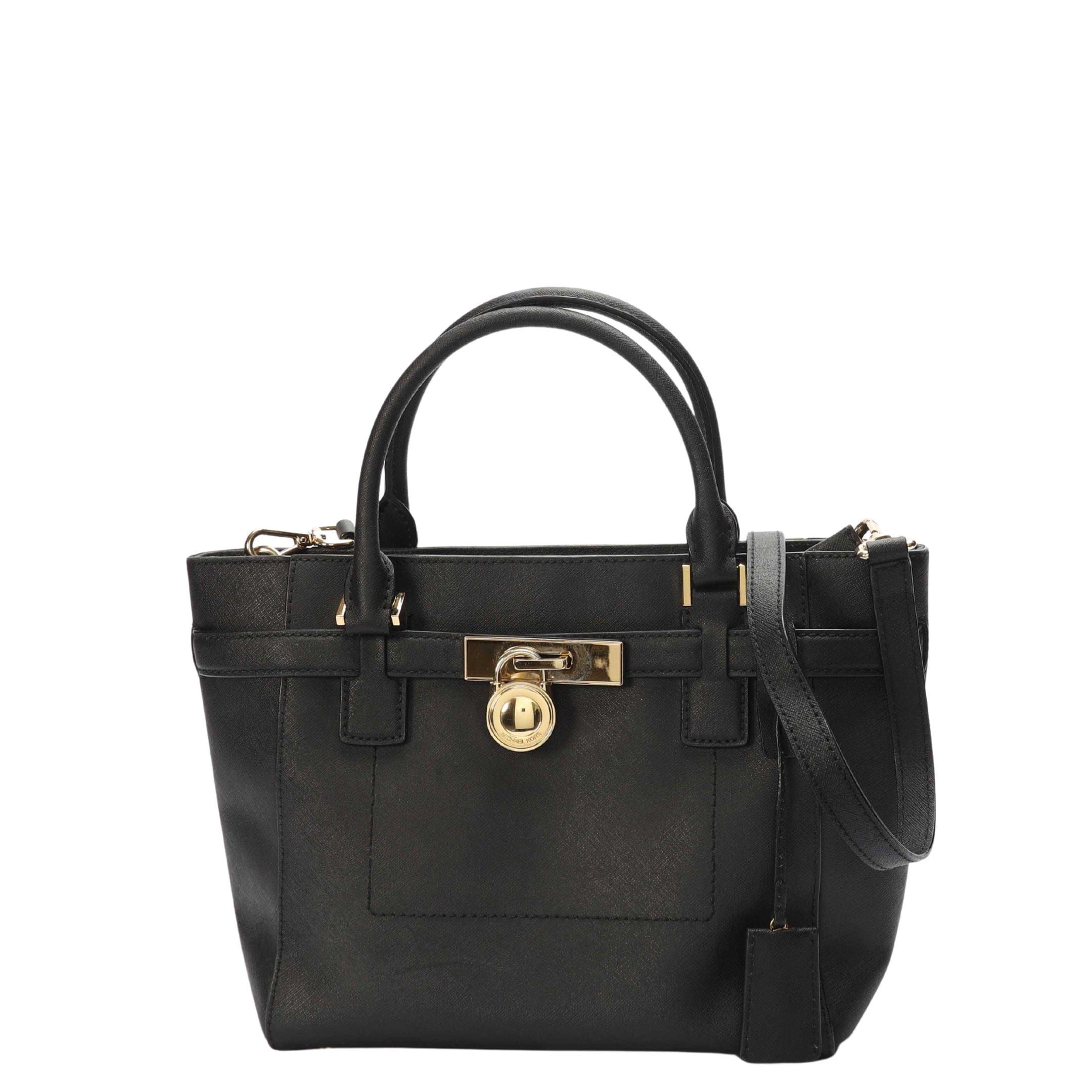 Michael Kors Hamilton Black Satchel