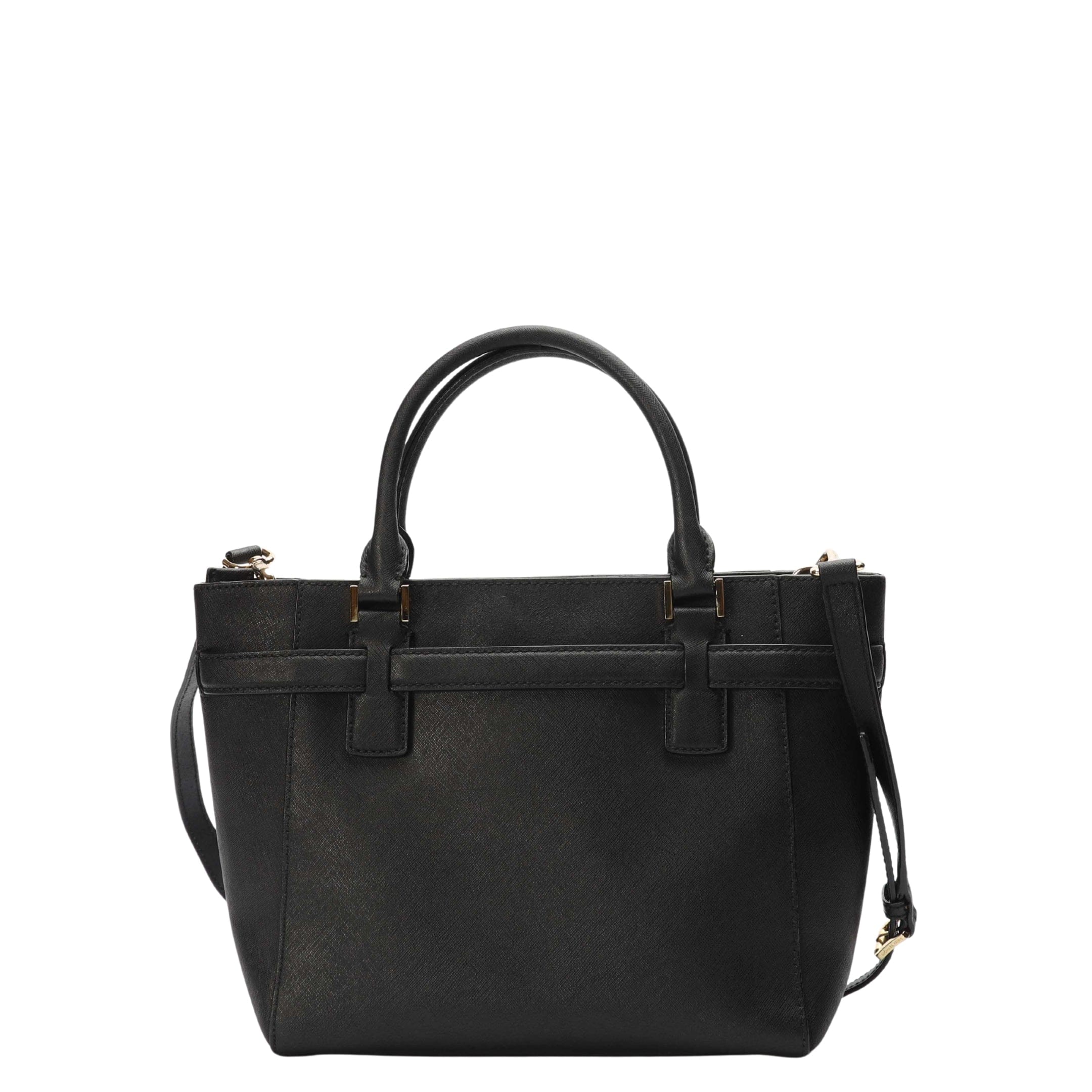 Michael Kors Hamilton Black Satchel
