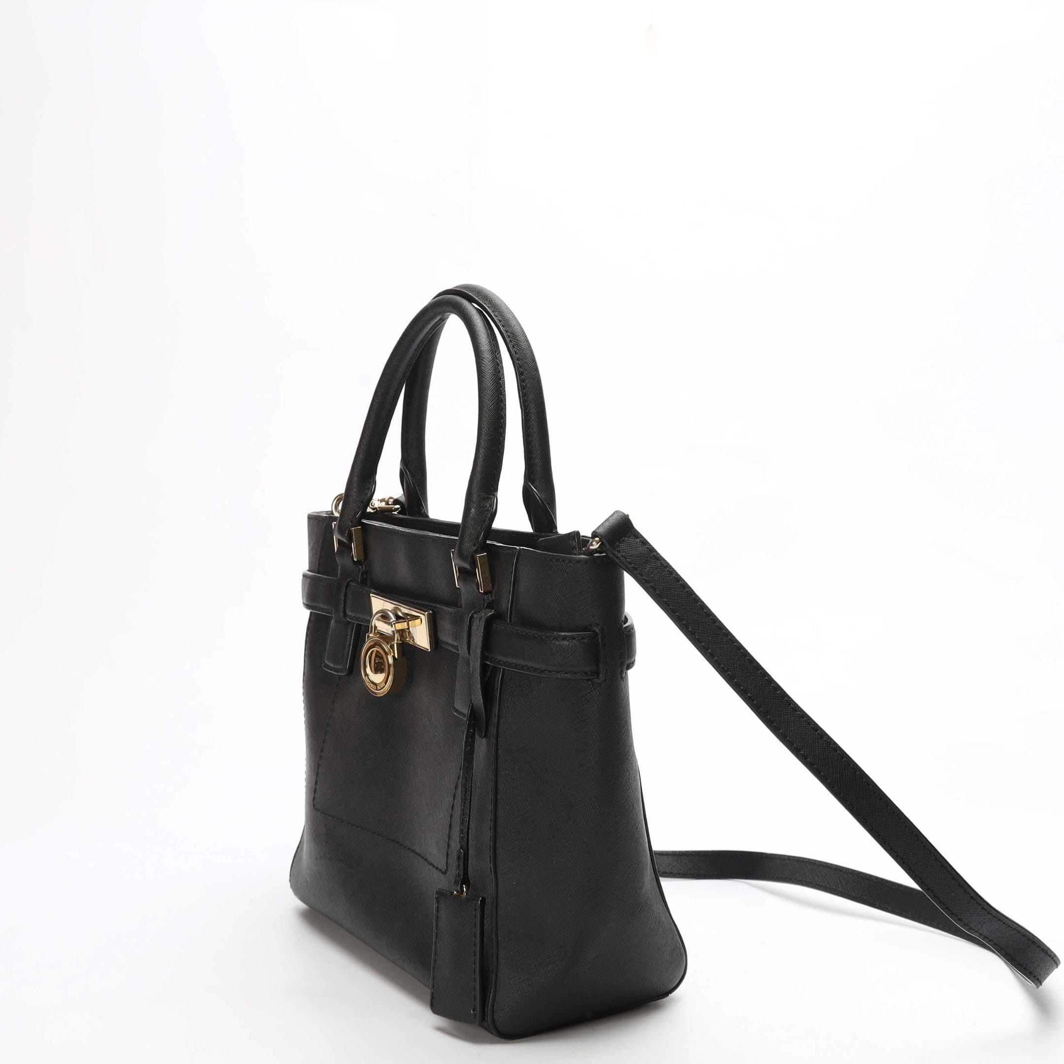 Michael Kors Hamilton Black Satchel