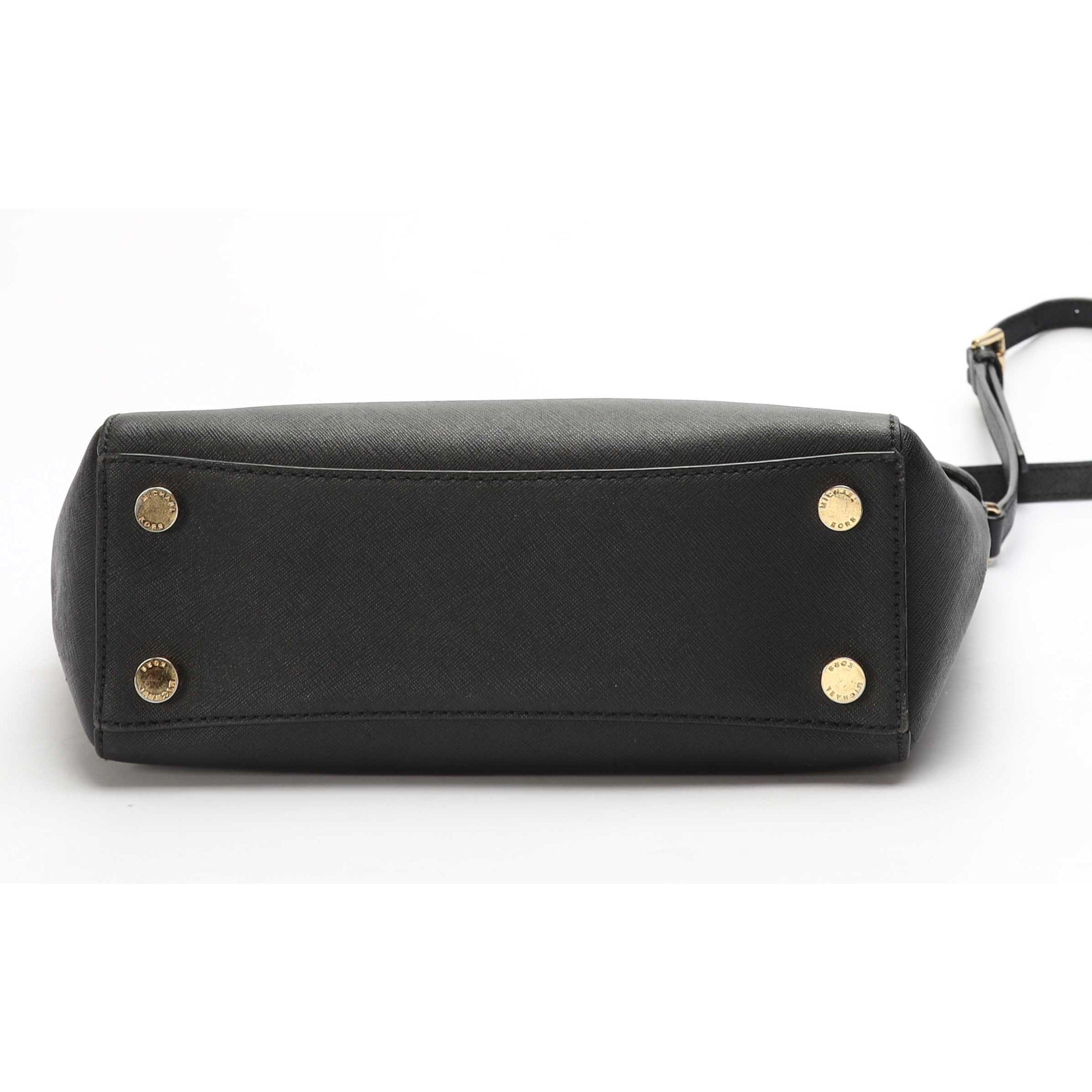 Michael Kors Hamilton Black Satchel
