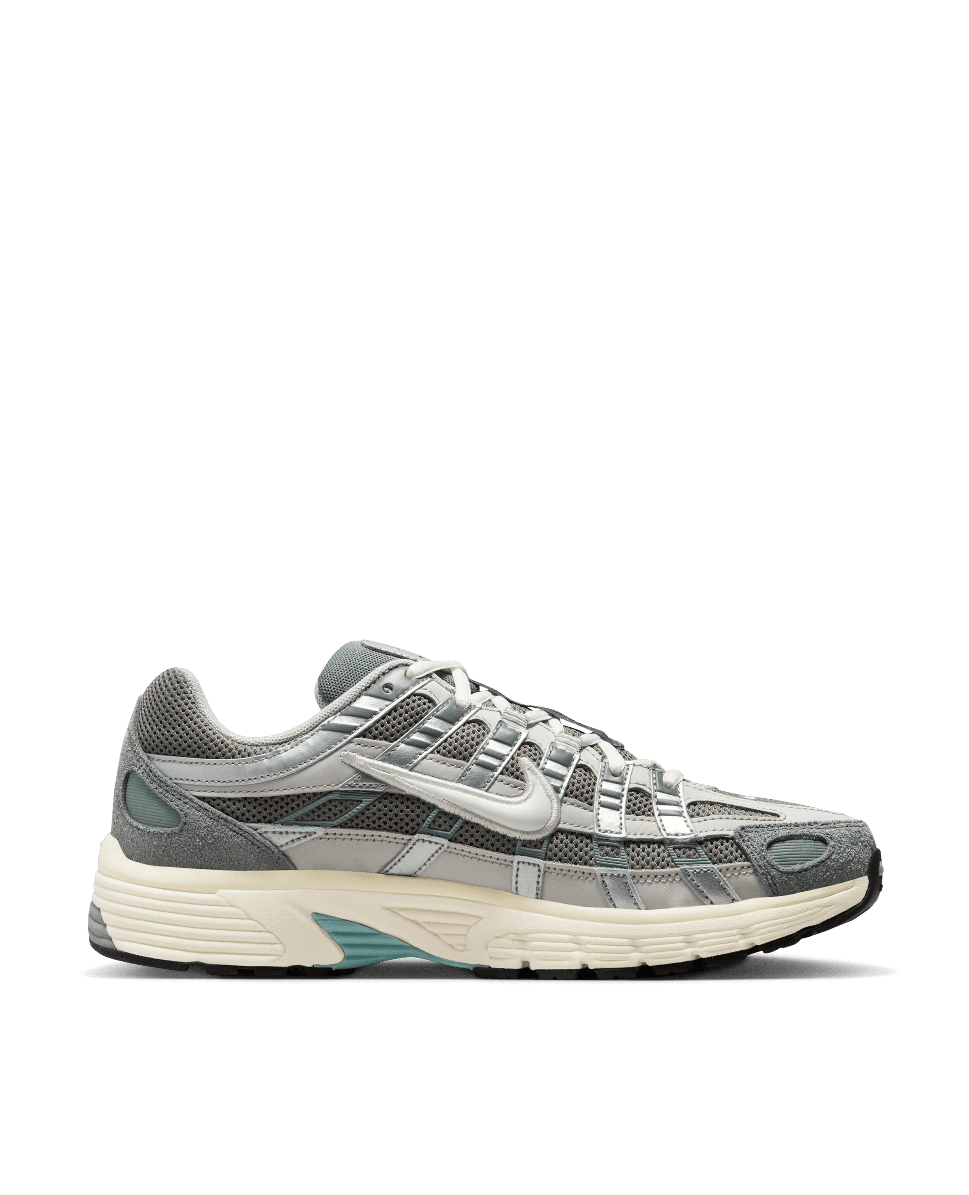 Nike Nike P - 6000 (Flat Pewter/White - Lt Iron Ore)