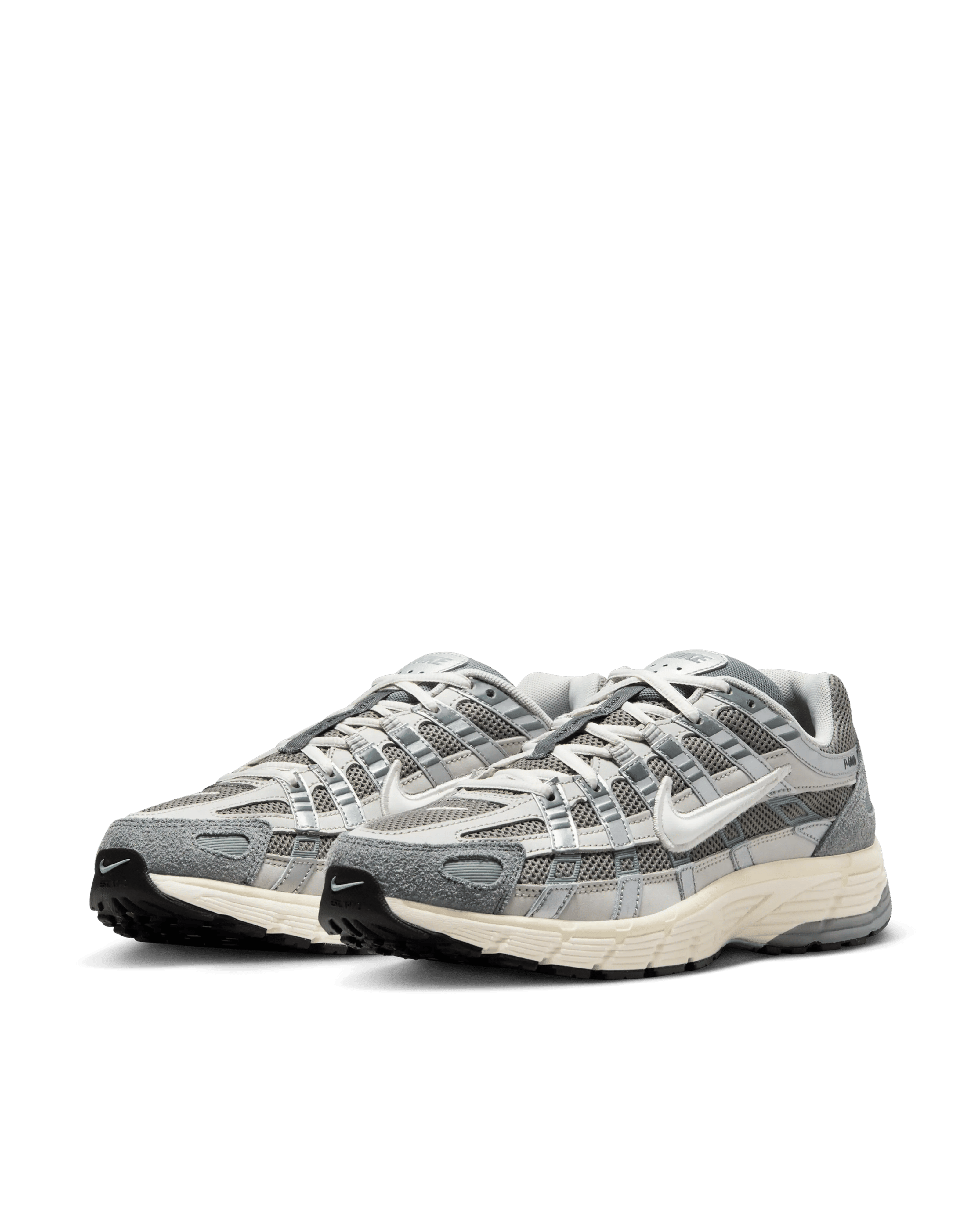 Nike Nike P - 6000 (Flat Pewter/White - Lt Iron Ore)