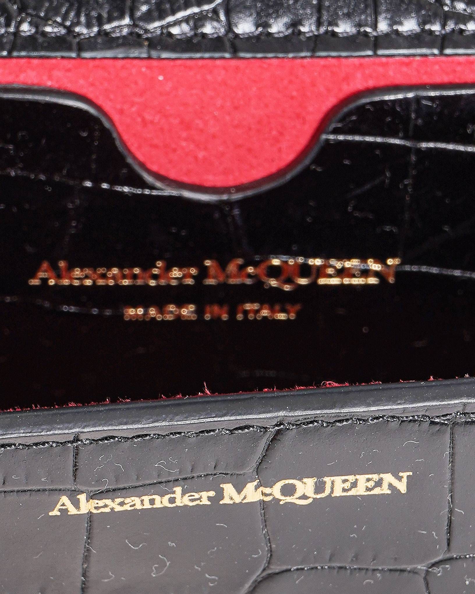 Alexander McQueen The Mini Jewelled Crossbody Bag
