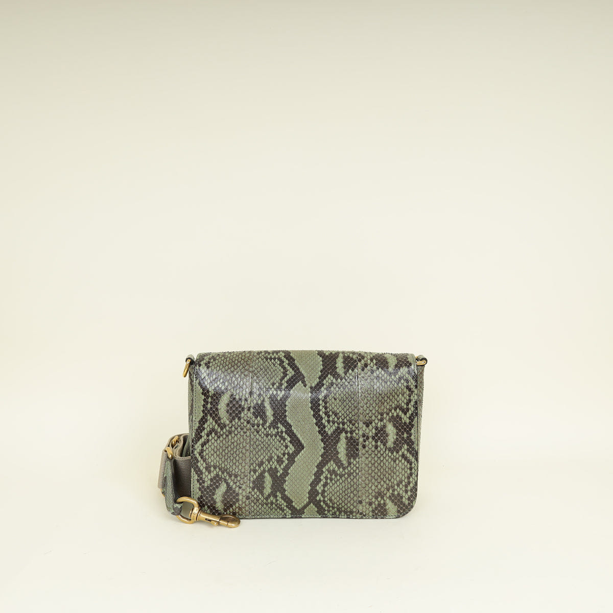Gucci Bicolor Python Soft Jackie Shoulder Bag