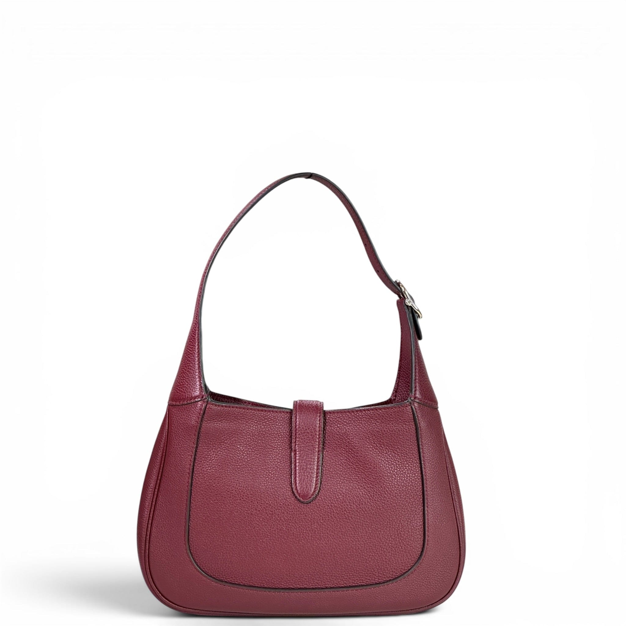 Gucci Jackie Small Burgundy Leather Bag
