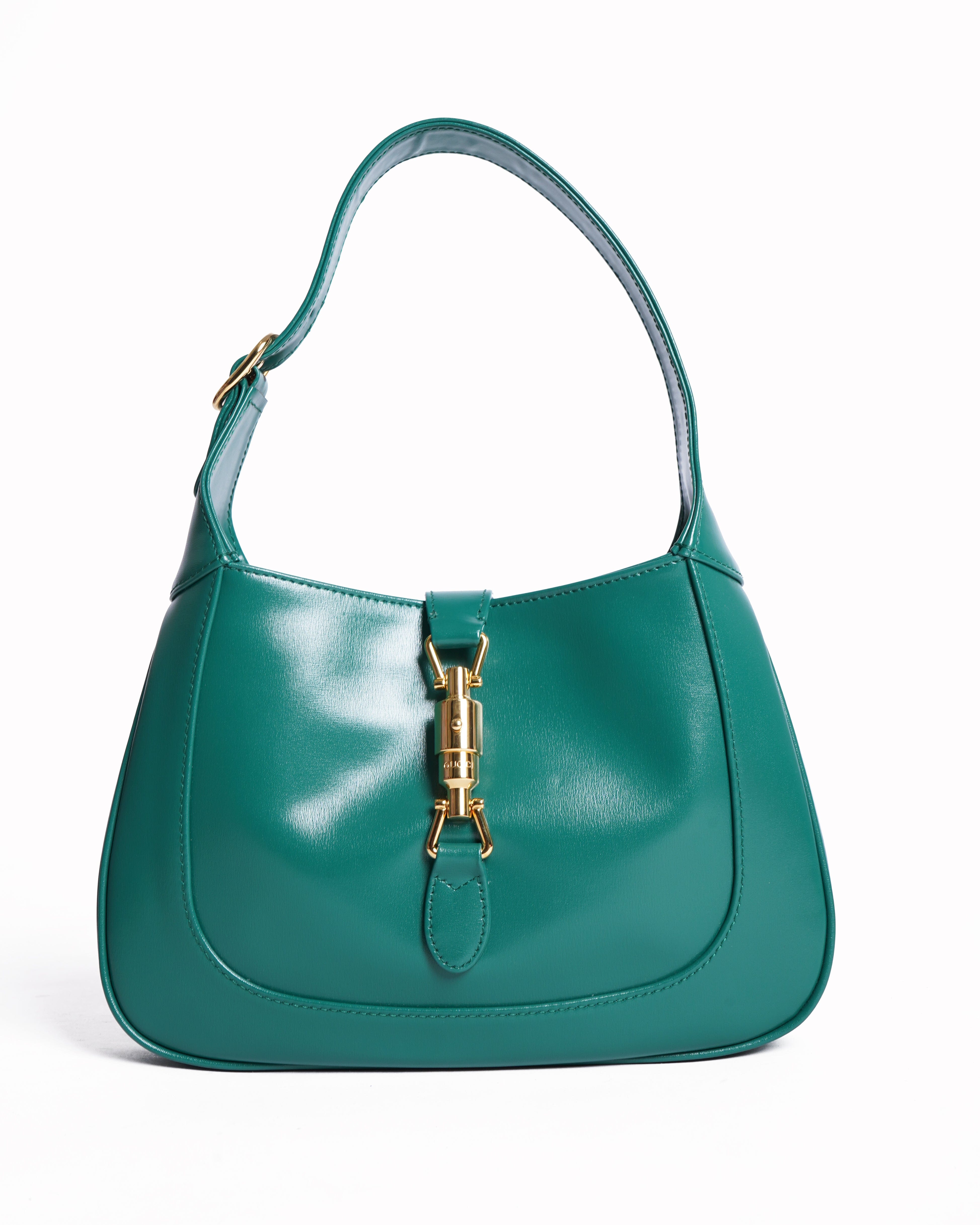 Gucci New Gucci Jackie 1961 Shoulder Bag In Green