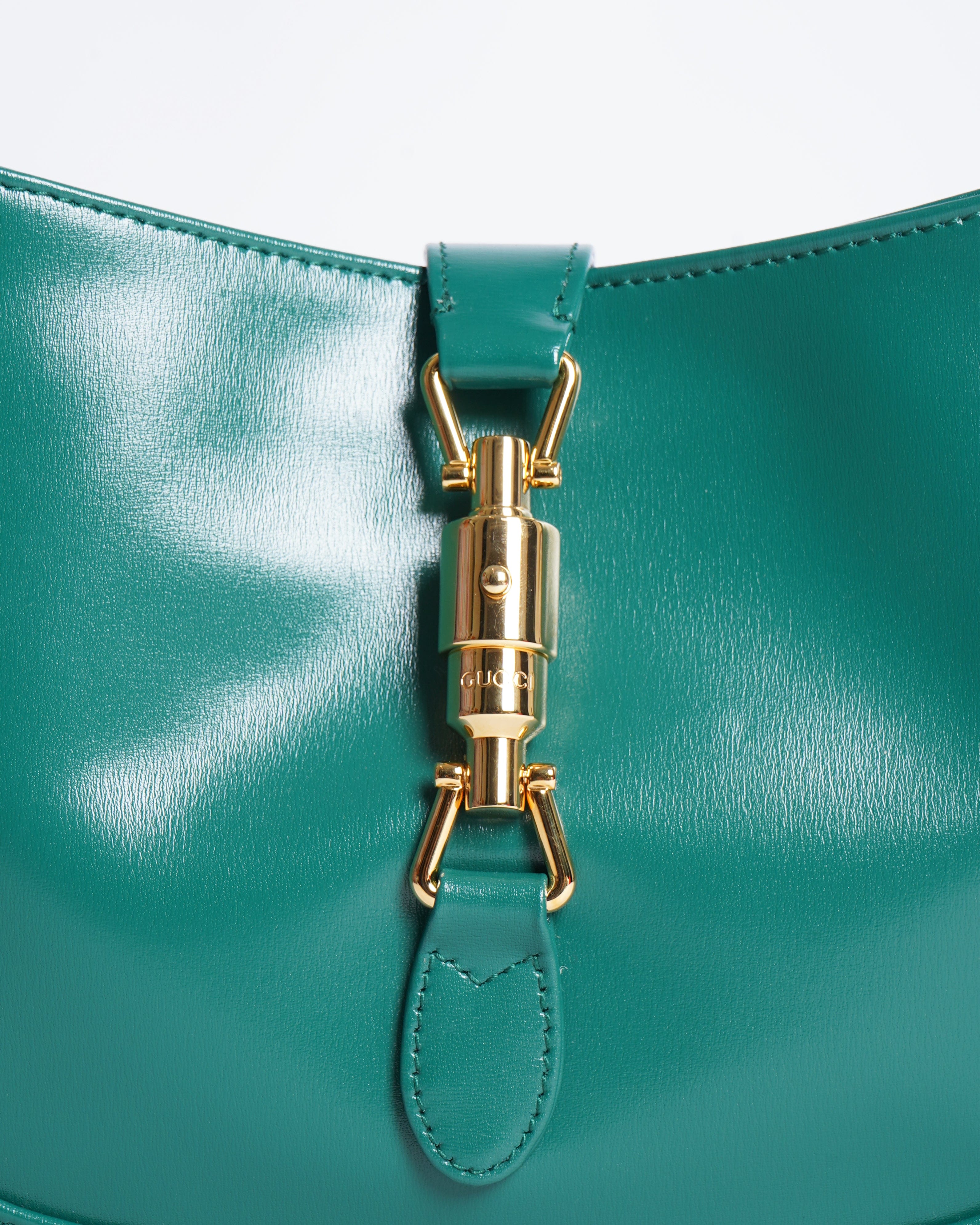 Gucci New Gucci Jackie 1961 Shoulder Bag In Green