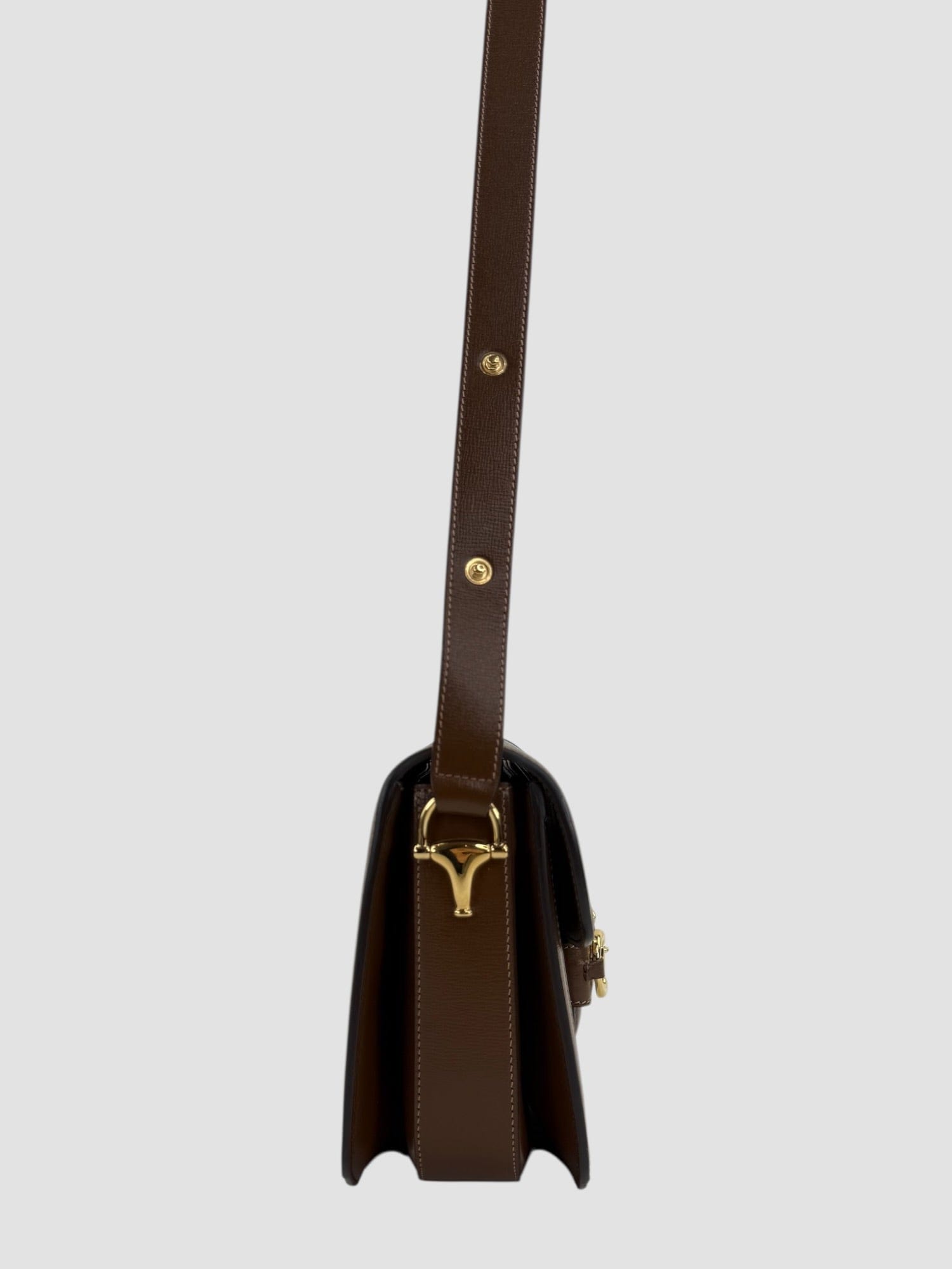 Gucci GG Monogram Canvas Horsebit 1955 Shoulder Bag