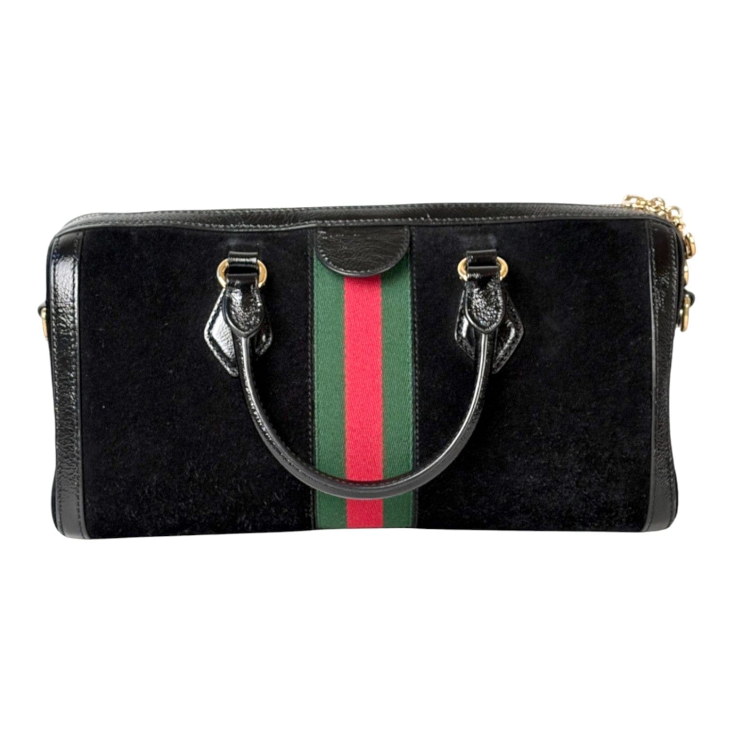 Gucci GG Medium Ophidia Suede Shoulder Bag