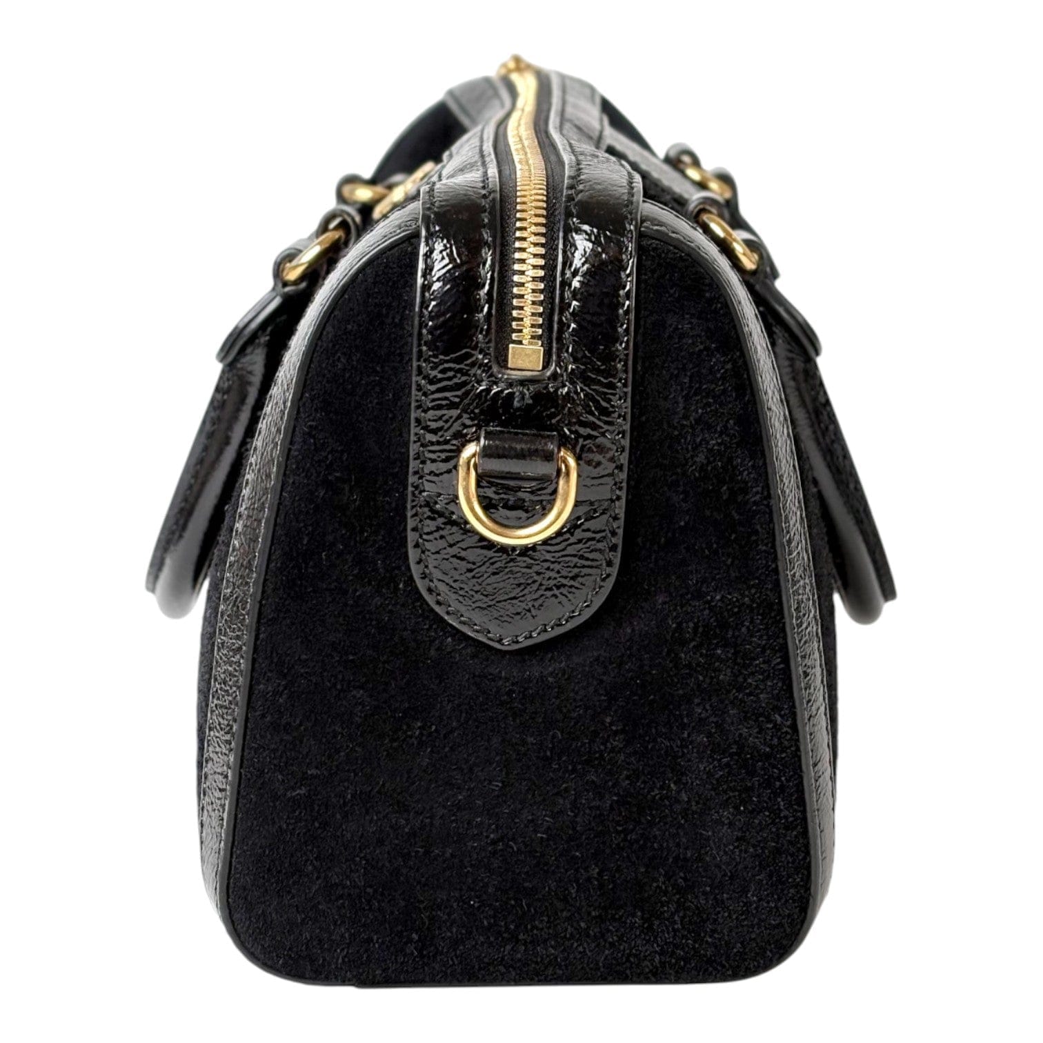 Gucci GG Medium Ophidia Suede Shoulder Bag