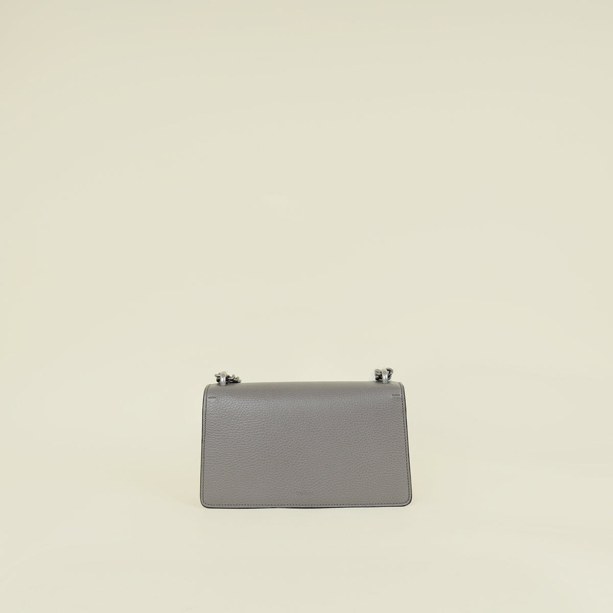 Gucci Grey Dionysus Crystal Flap Medium Shoulder Bag