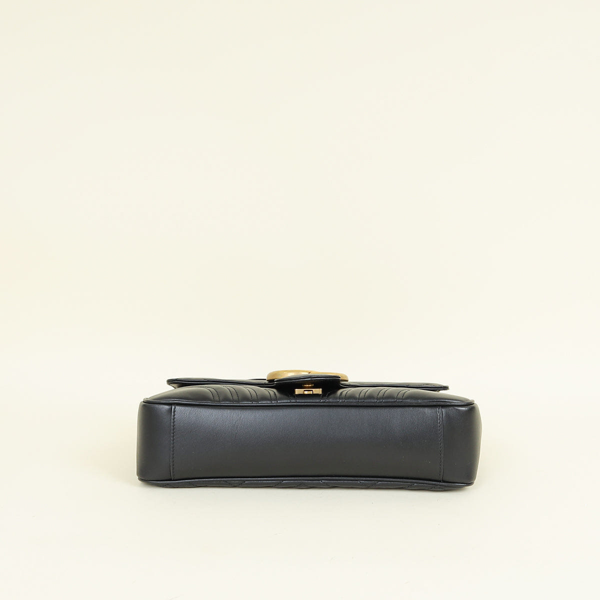 Gucci Black GG Marmont Large Shoulder Bag
