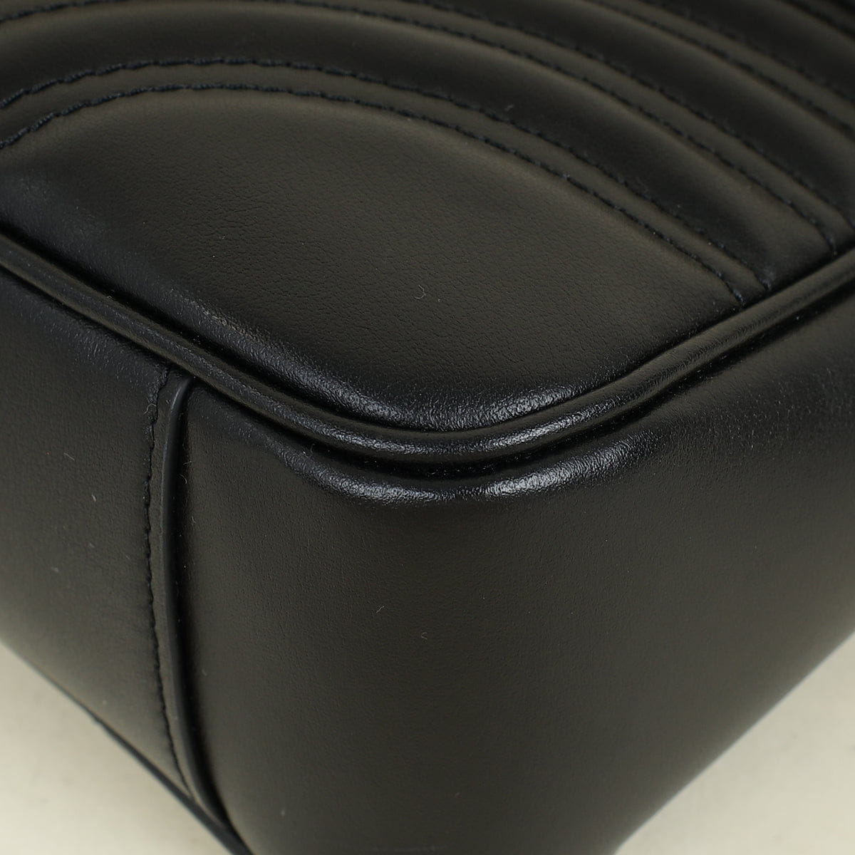 Gucci Black GG Marmont Large Shoulder Bag