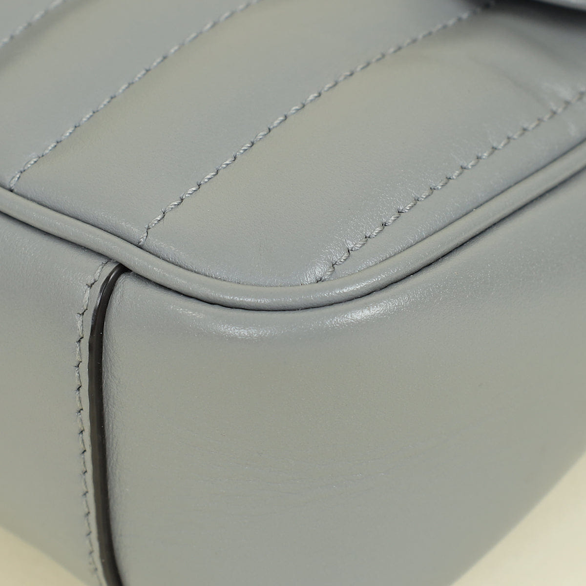 Gucci Grey GG Marmont Mix Quilt Small Shoulder Bag