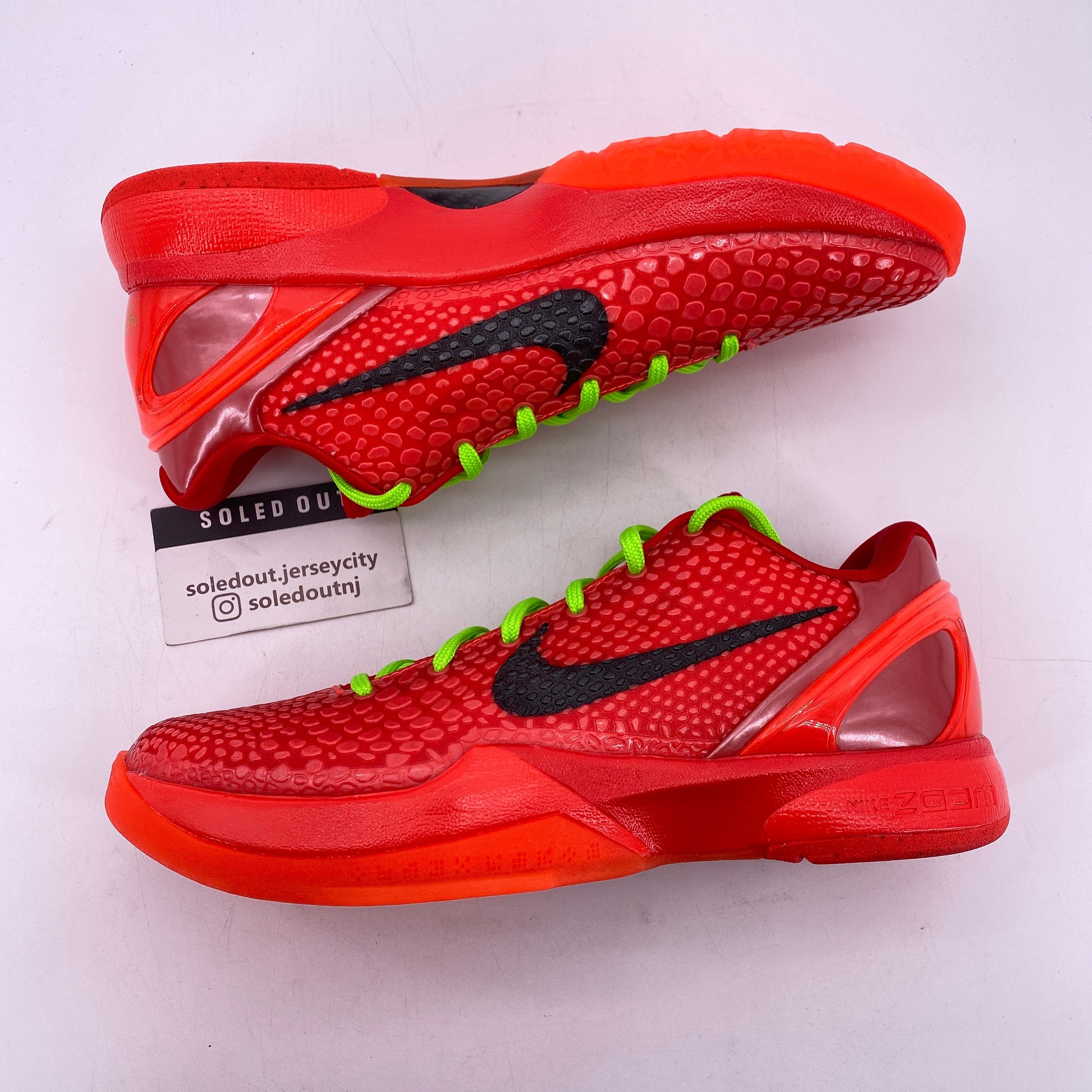 Nike Kobe 6 Protro Reverse Grinch 2023 New Size 8