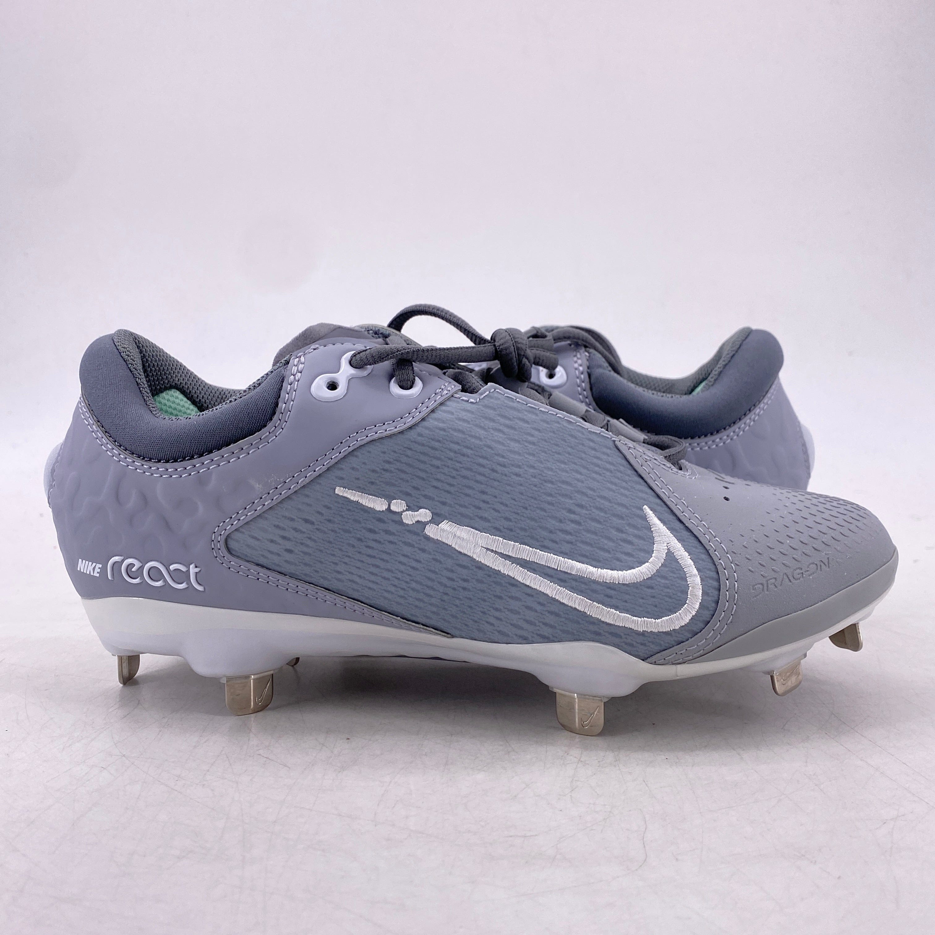 Nike (W) Hypediamond 4 Elite Wold Grey White 2023 New Size 7.5W