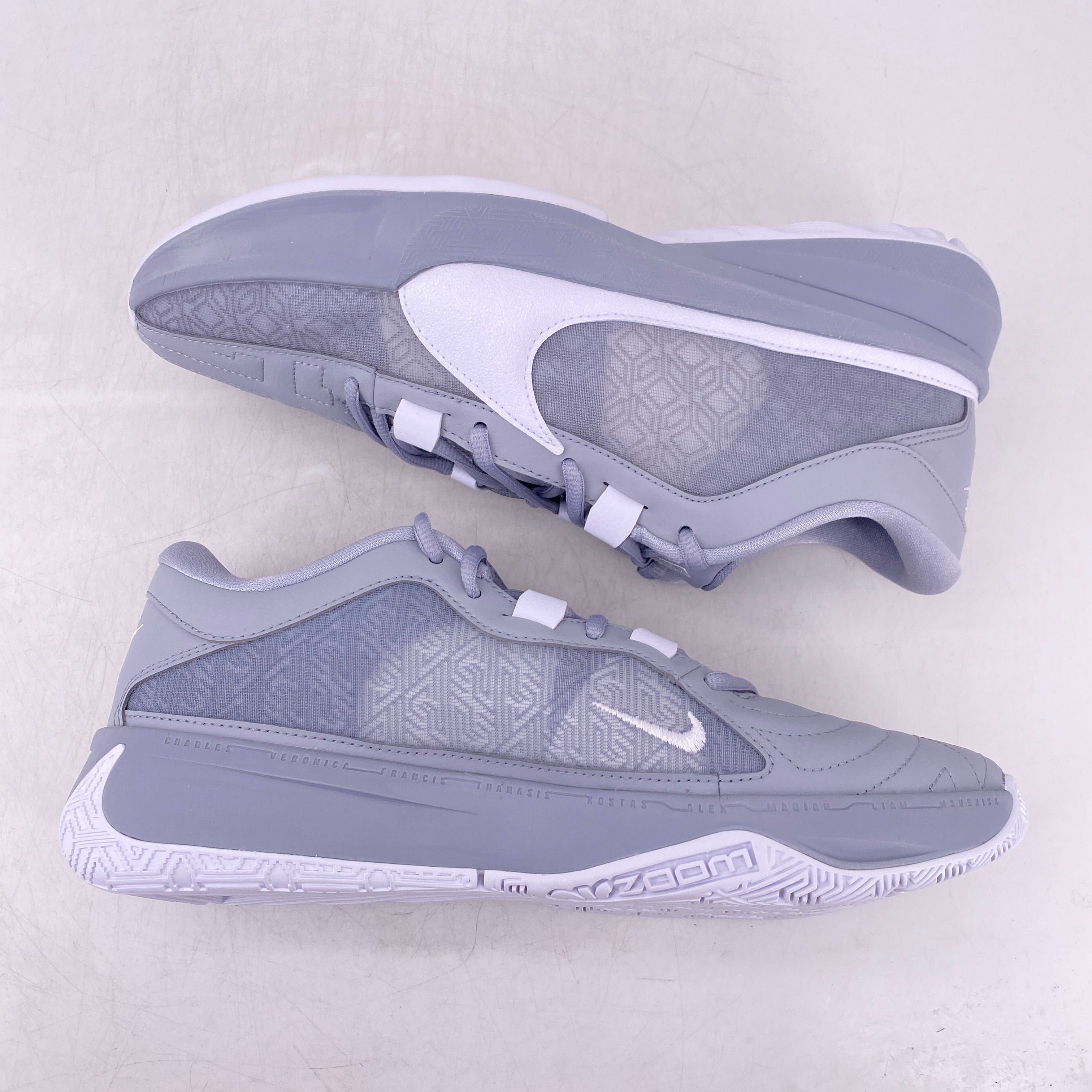 Nike Zoom Freak 5 Wolf Grey Gum 2023 New Size 9
