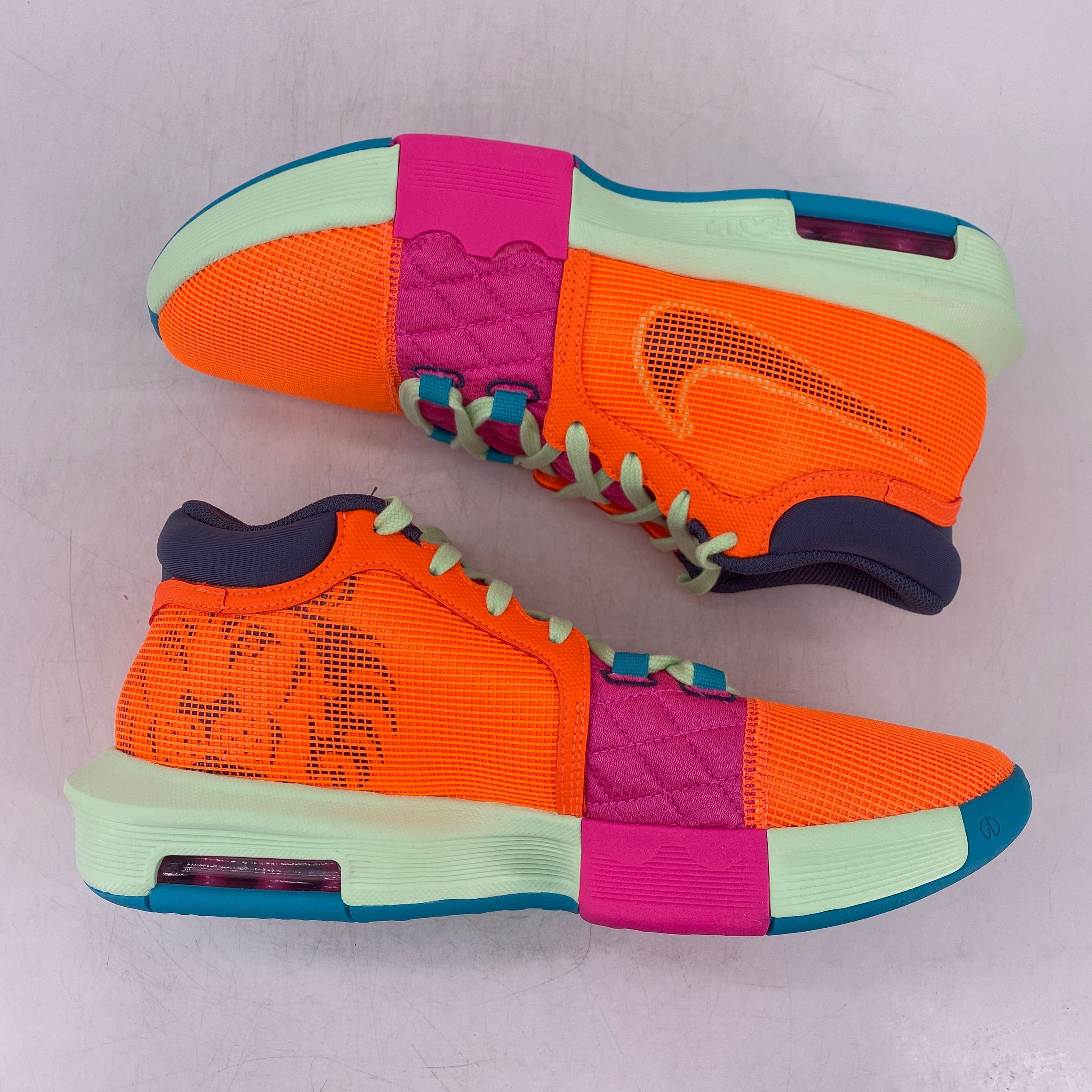 Nike Lebron Witness 8 Total Orange Laser Fuchsia 2024 New Size 9.5