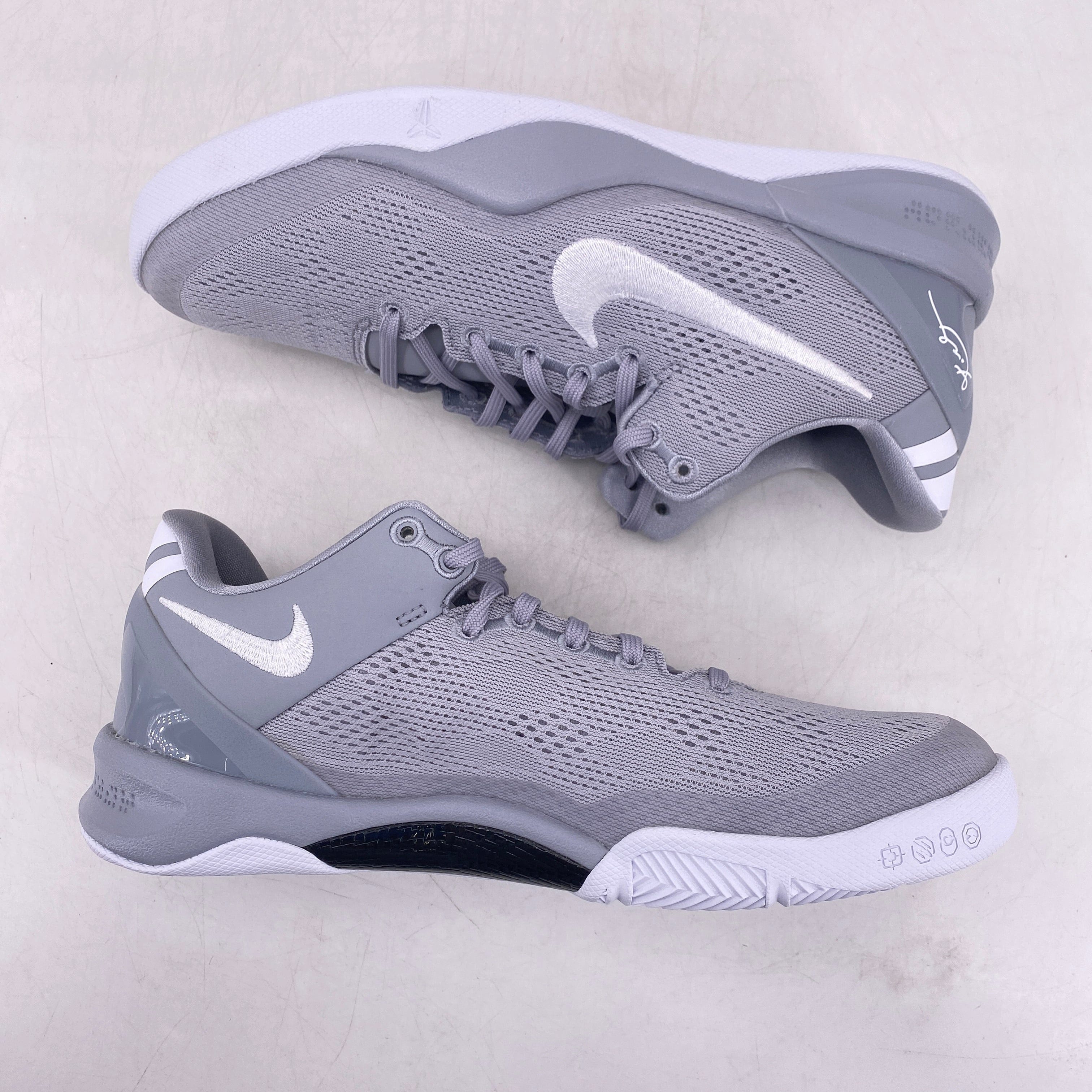 Nike (GS) Kobe 8 Wolf Grey 2024 New Size 5.5Y