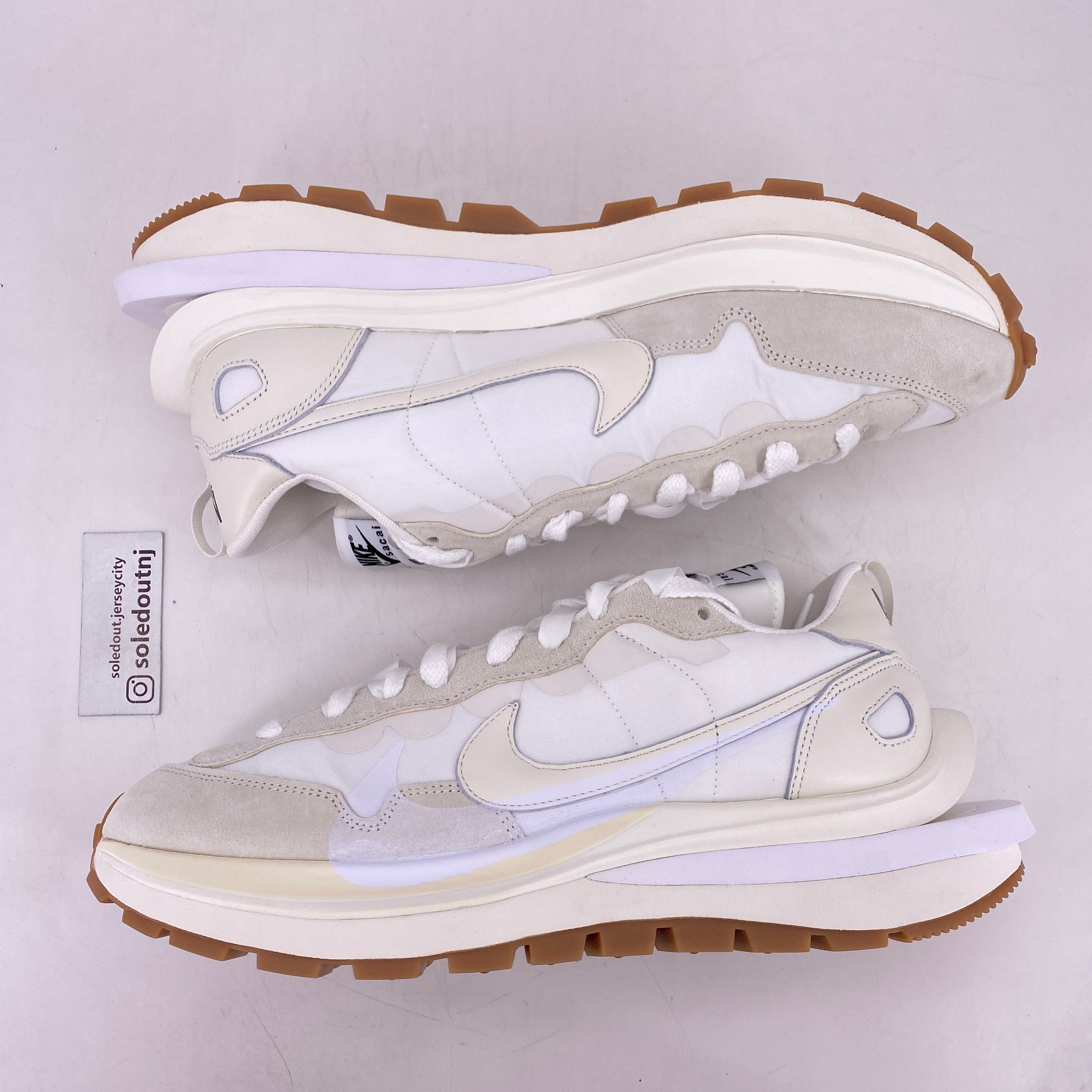 Nike Vaporwaffle / Sacai Sail Gum 2022 New Size 11.5