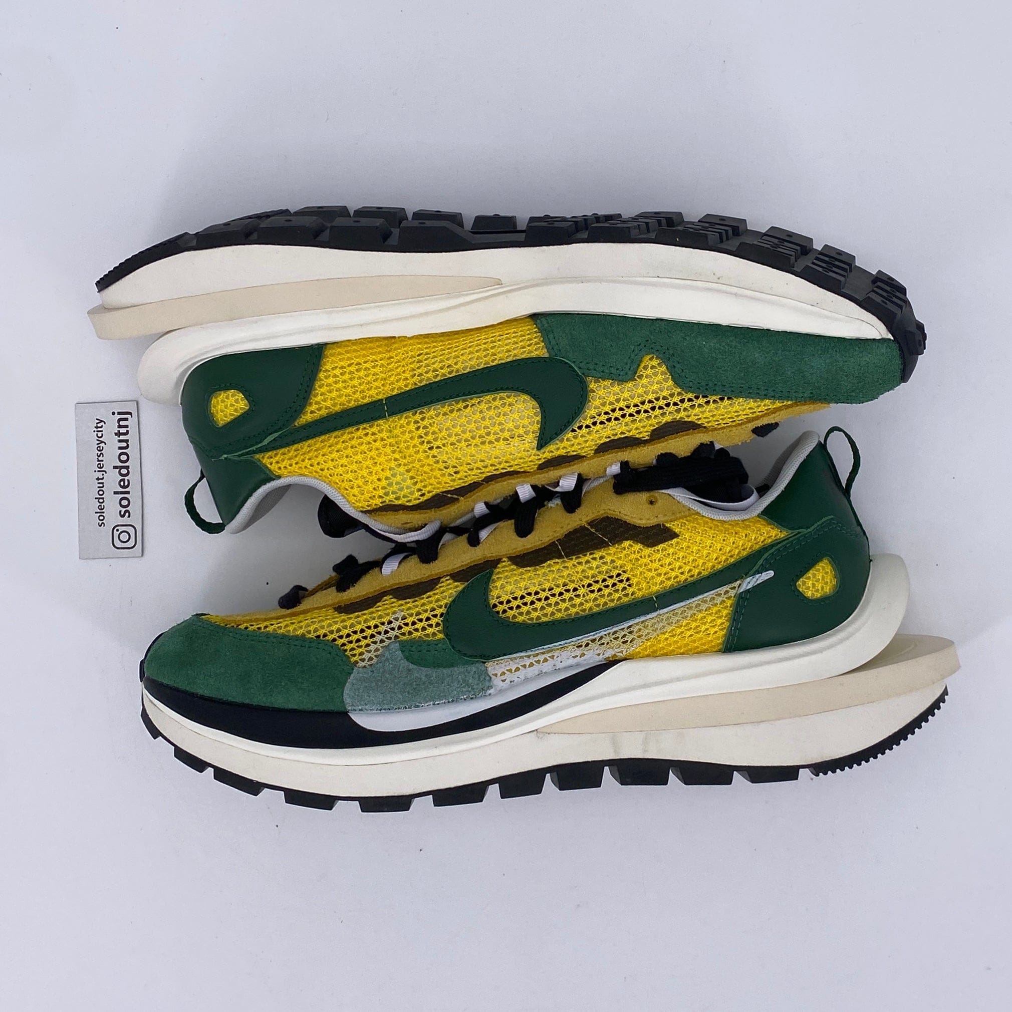 Nike Vaporwaffle / Sacai Tour Yellow 2020 New Size 12
