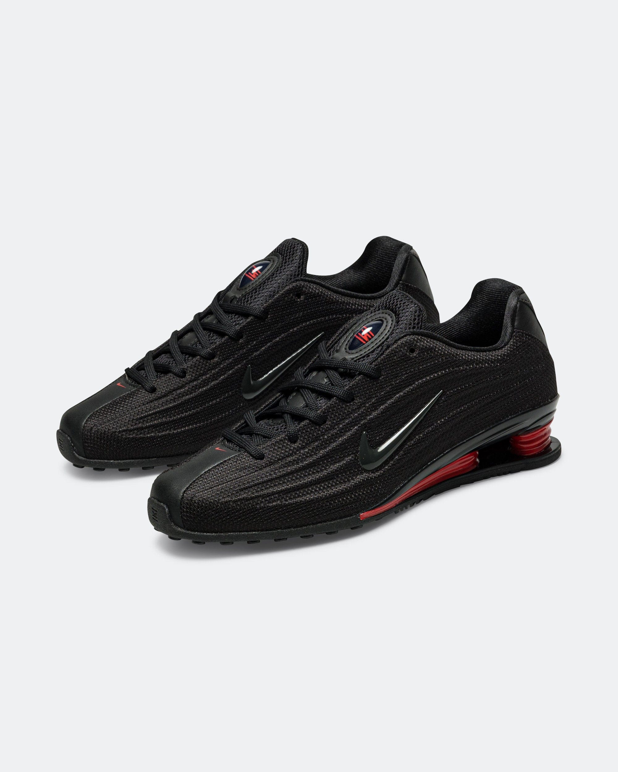 Nike Womens Shox Z - Black/Black - University Red