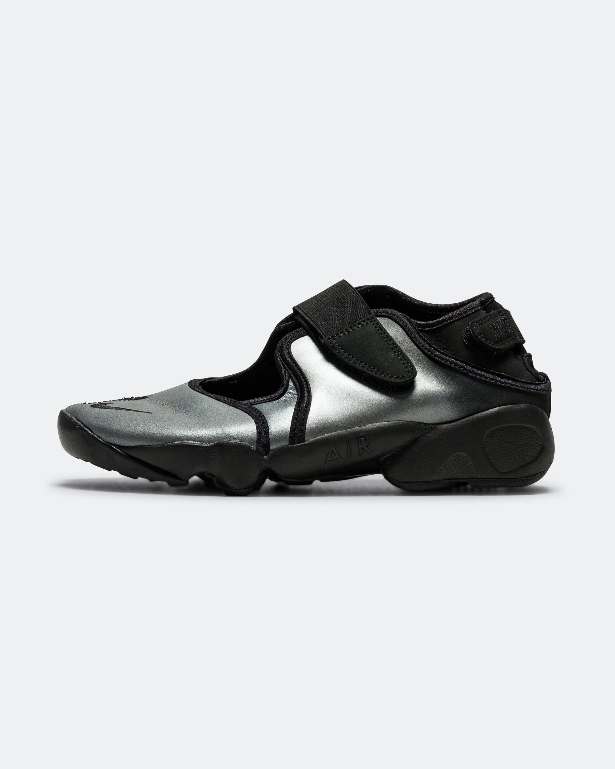 Nike Womens Air Rift - Metallic Silver/Black