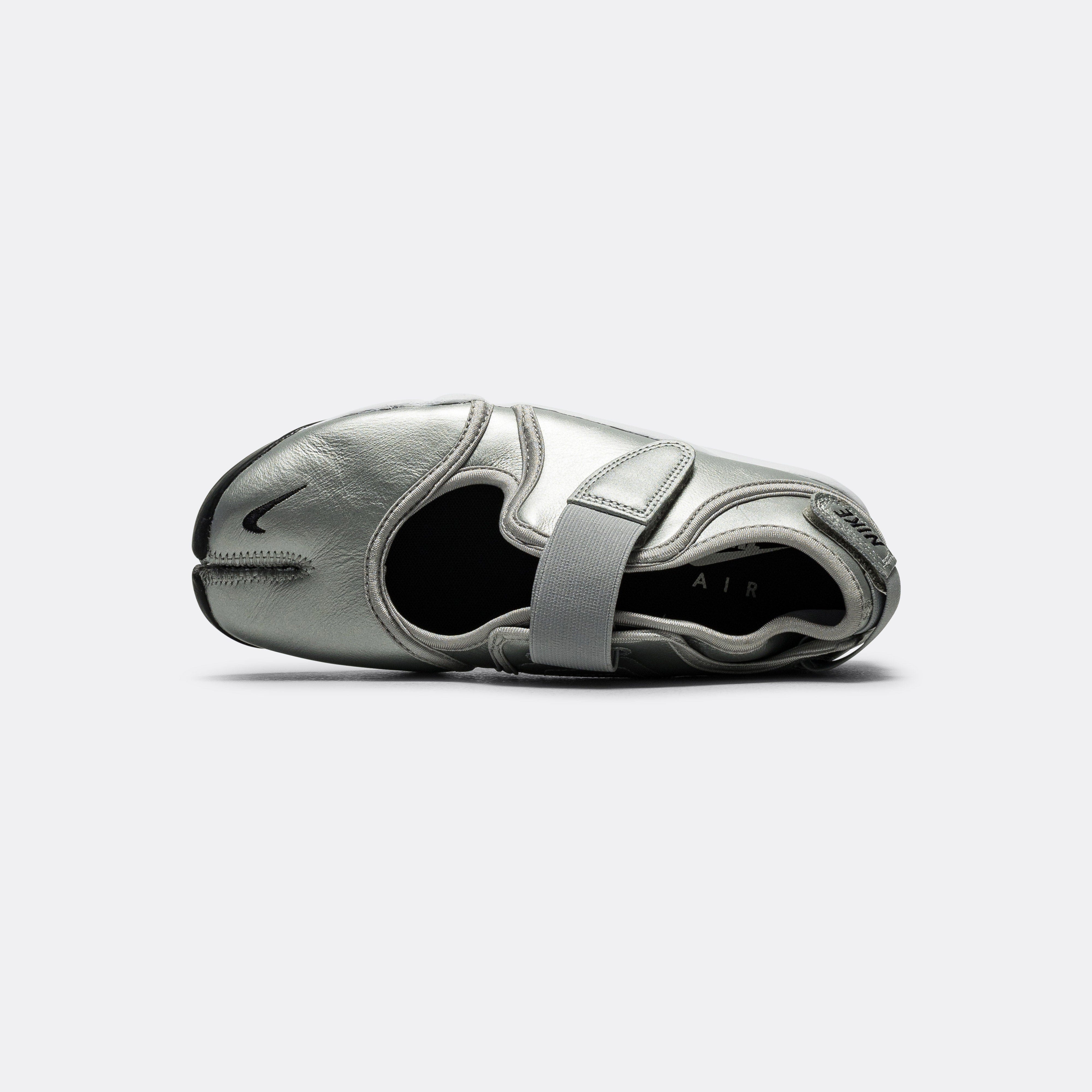 Nike Womens Air Rift - Metallic Silver/Sail - Black