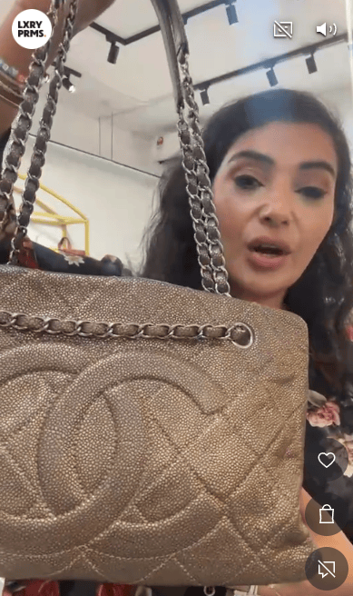 Chanel Metallic Bronze Caviar Tote SYC1679