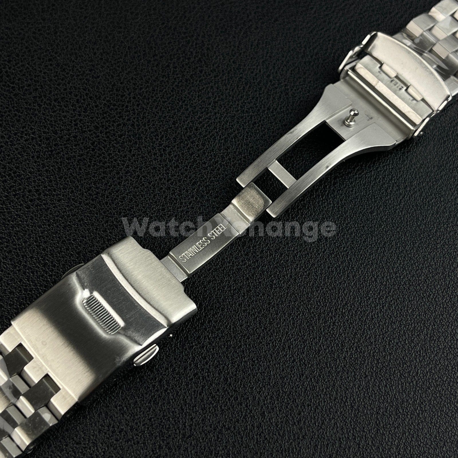 Seiko Silver Stainless Steel Super Engineer Watch Band Bracelet For Seiko 18 mm - 24 mm