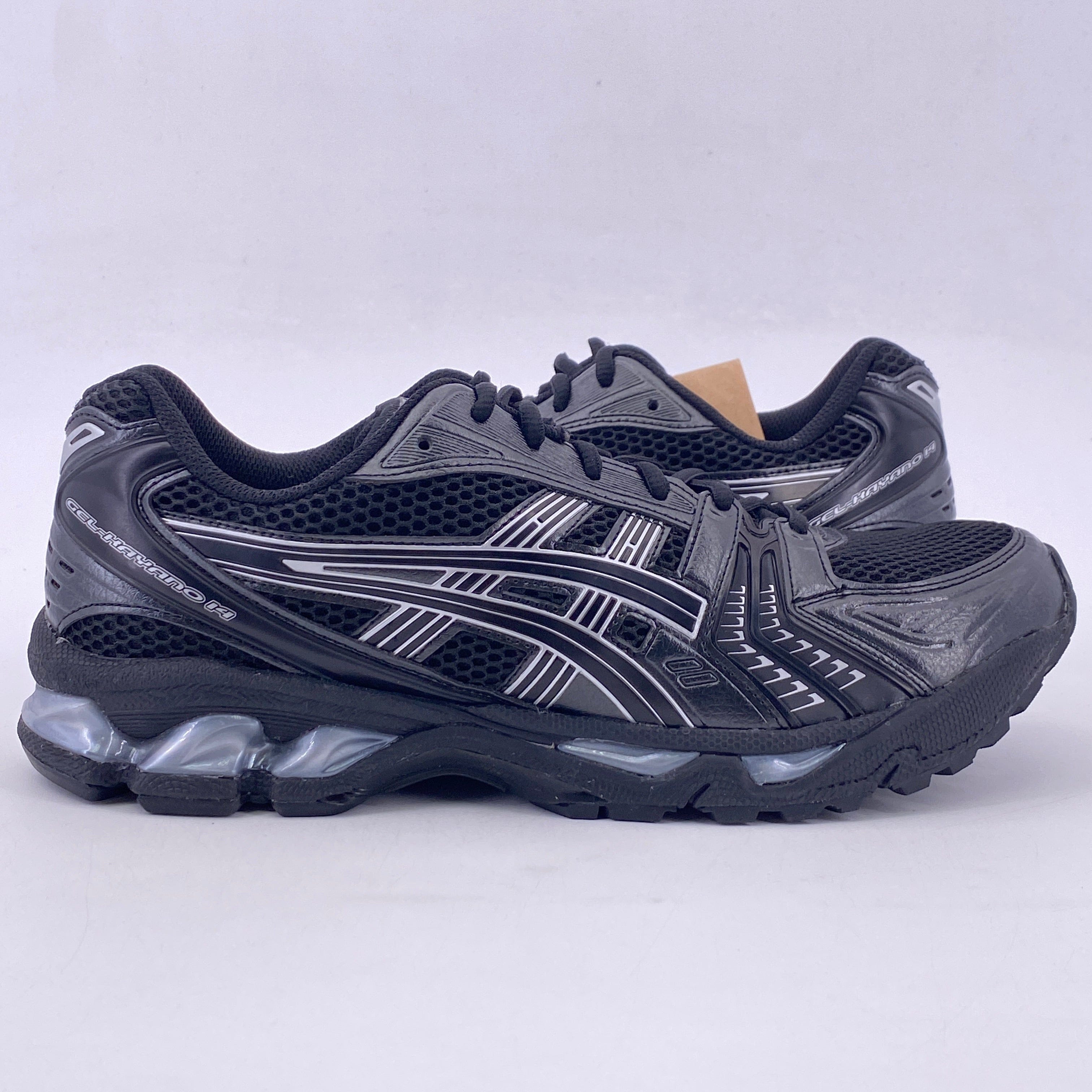 ASICS Gel - Kayano 14 Black Pure Silver 2024 New Size 9.5