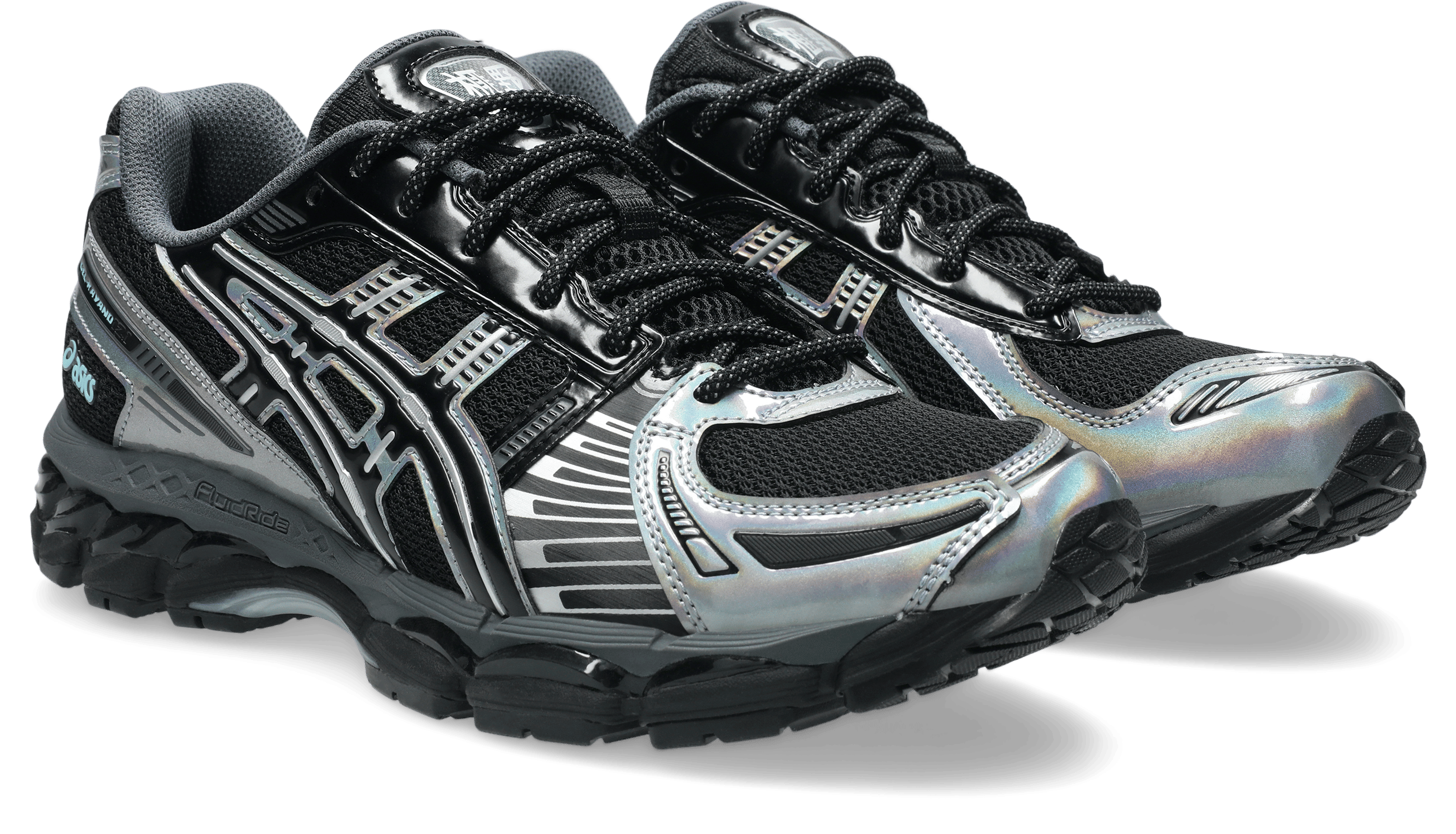 ASICS GEL - KAYANO 12.1 - BLACK / PURE SILVER IRRIDECENT