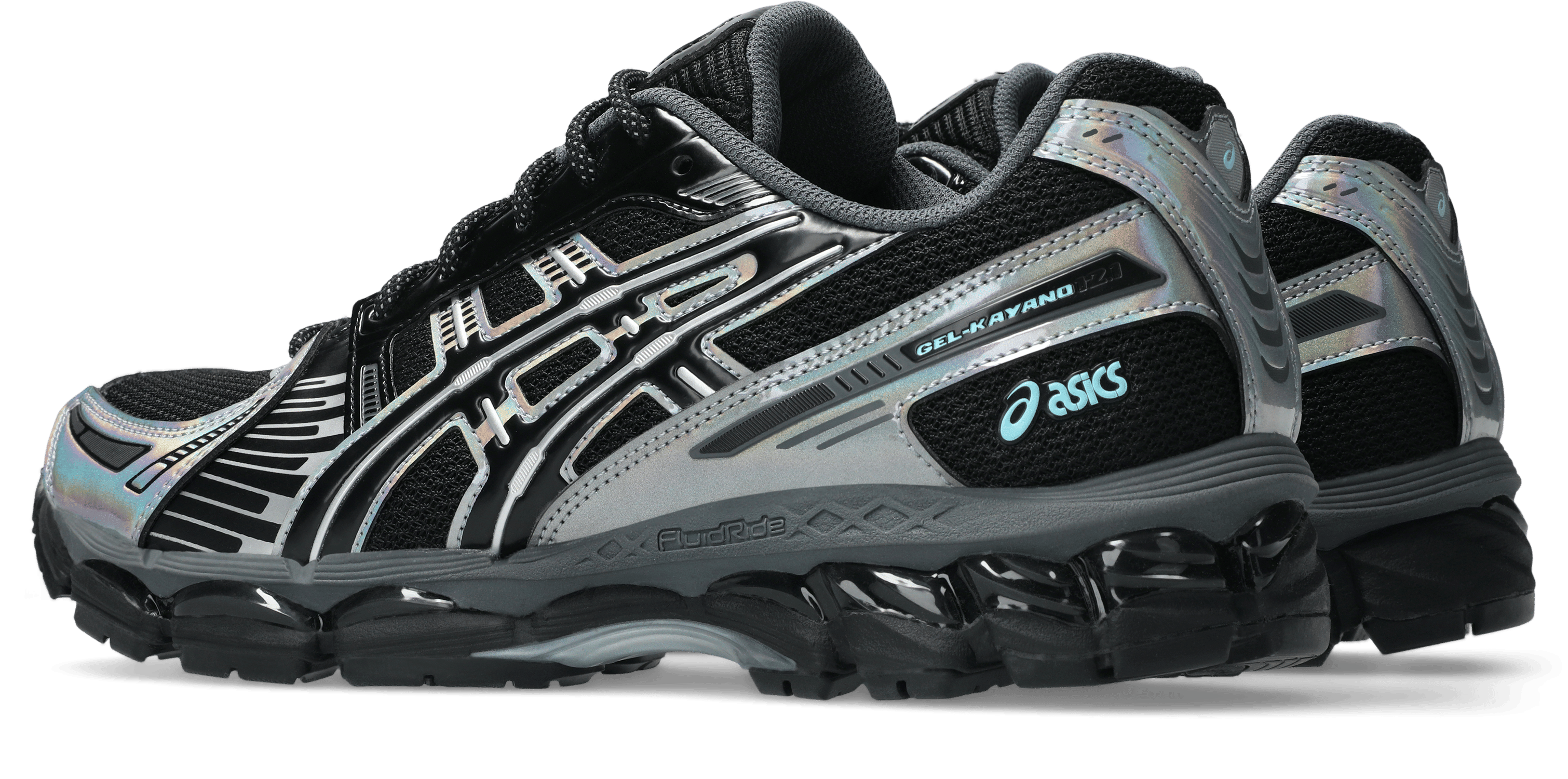 ASICS GEL - KAYANO 12.1 - BLACK / PURE SILVER IRRIDECENT