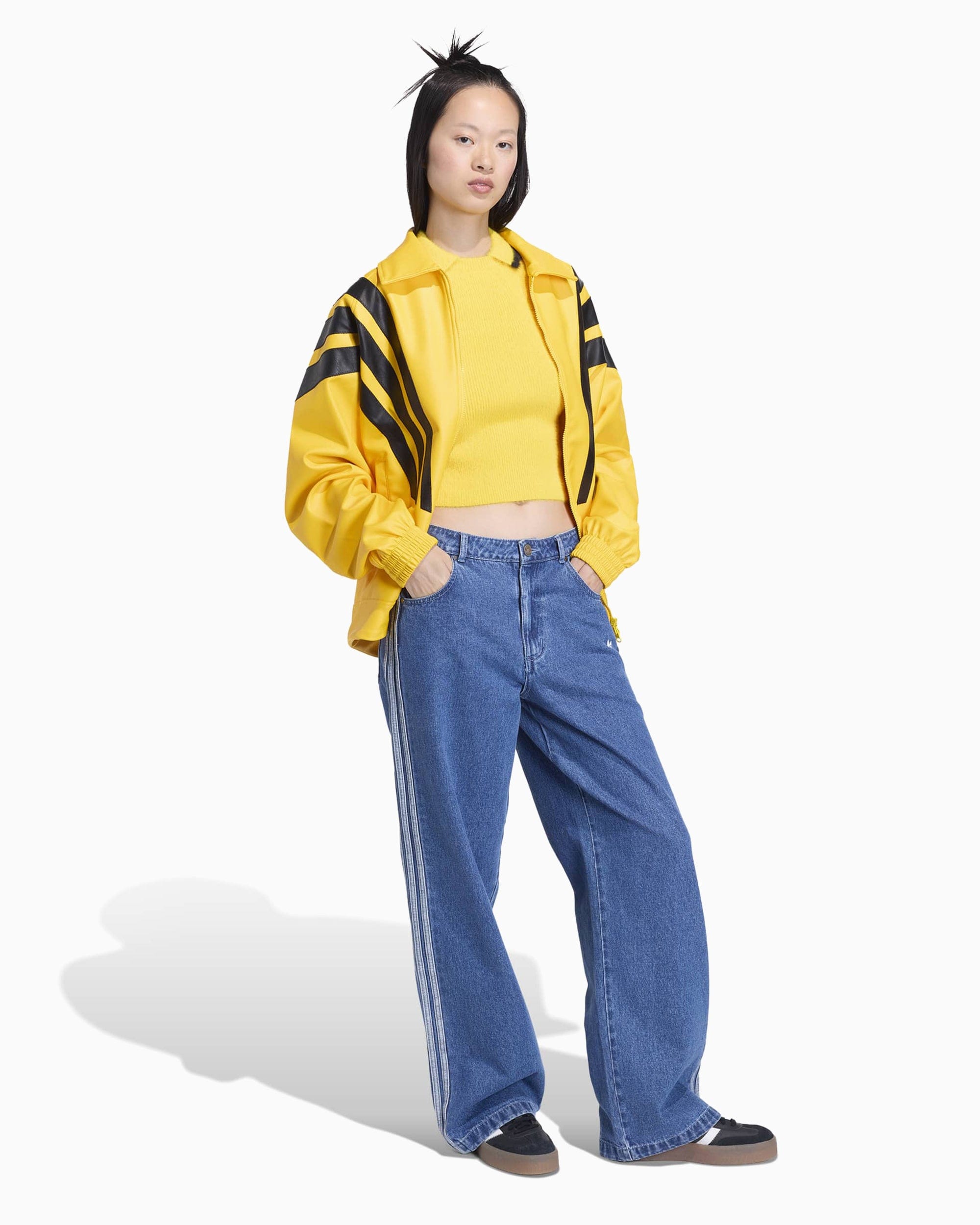 adidas Camiseta Slim adidas Originals Knitted Cali para mujer