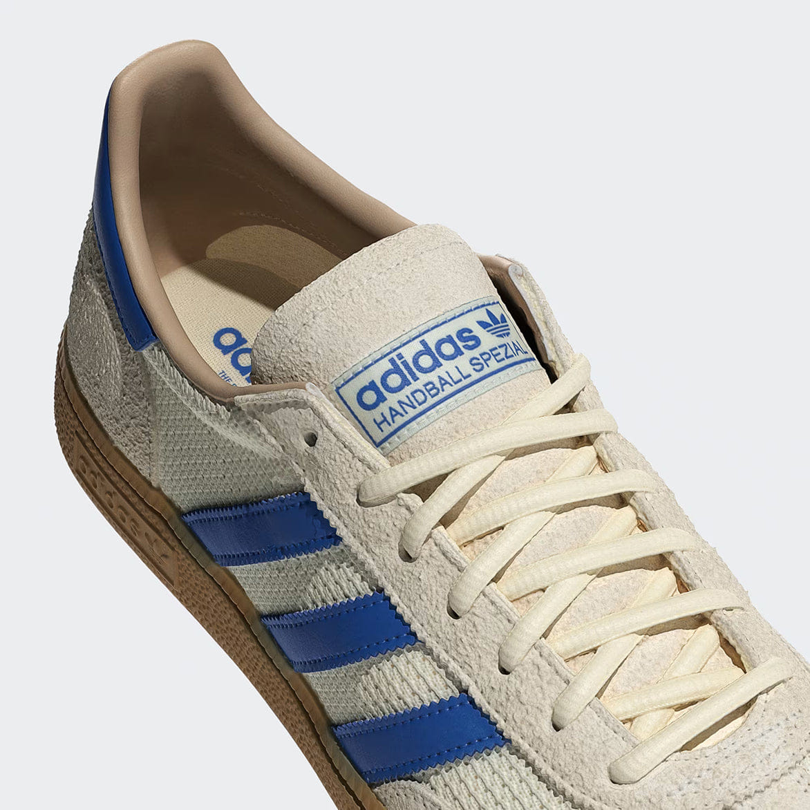 adidas HANDBALL SPEZIAL - CREAM WHITE / BLUE / WARM SANDSTONE