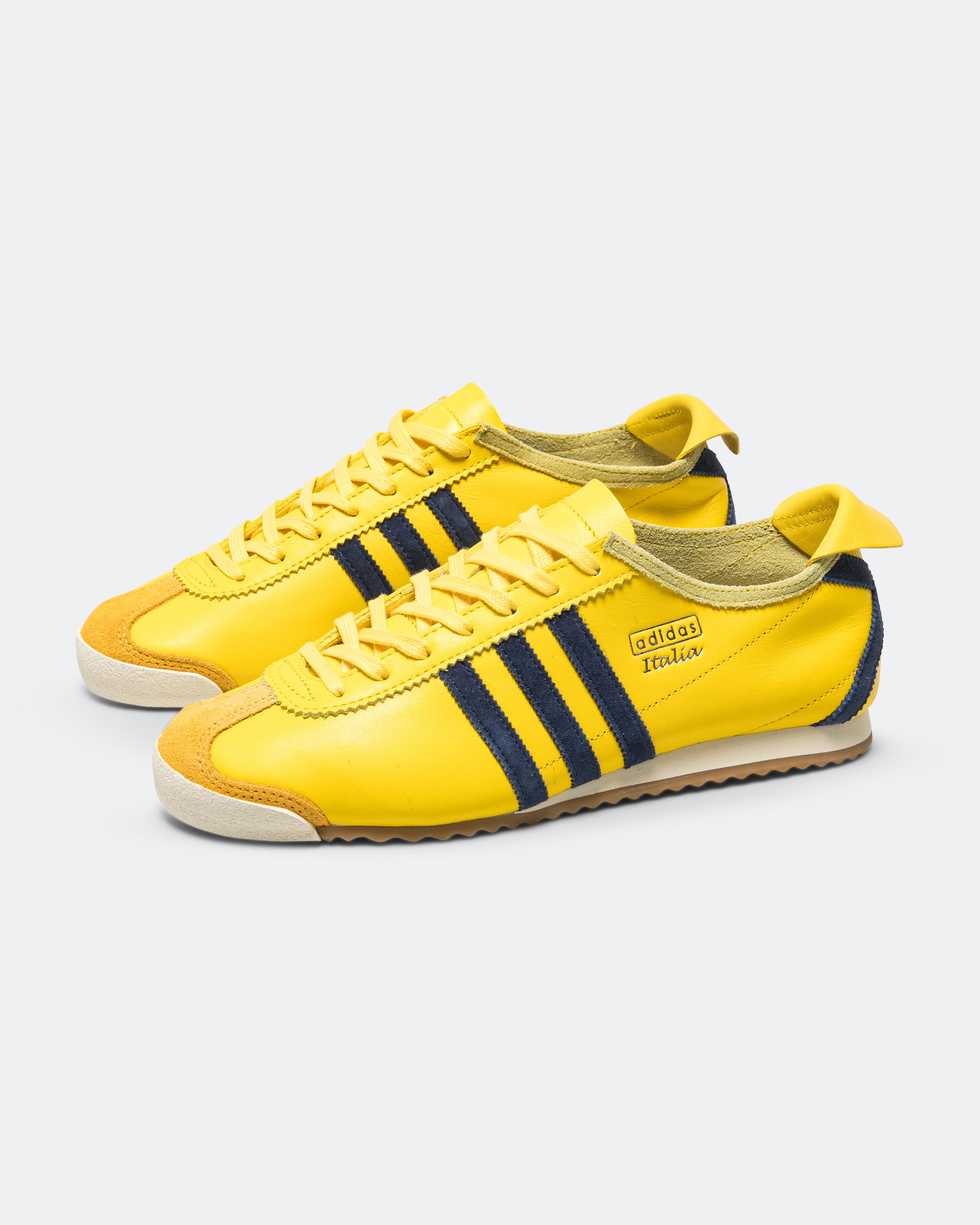 adidas Italia 60s - Yellow/Night Indigo - Cream White