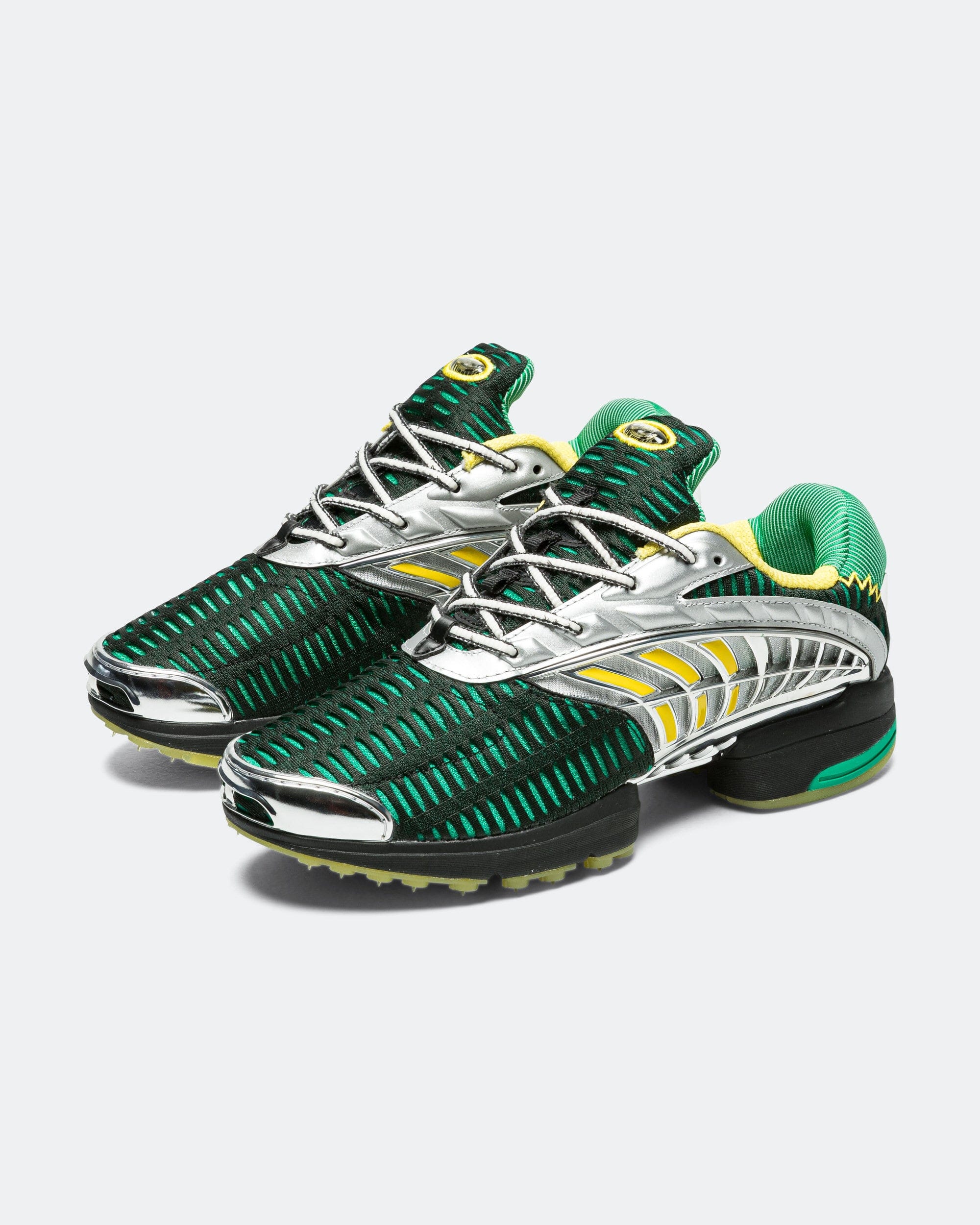 adidas Climacool 2 x Braindead - Core Black/Impact Yellow - Silver Metallic