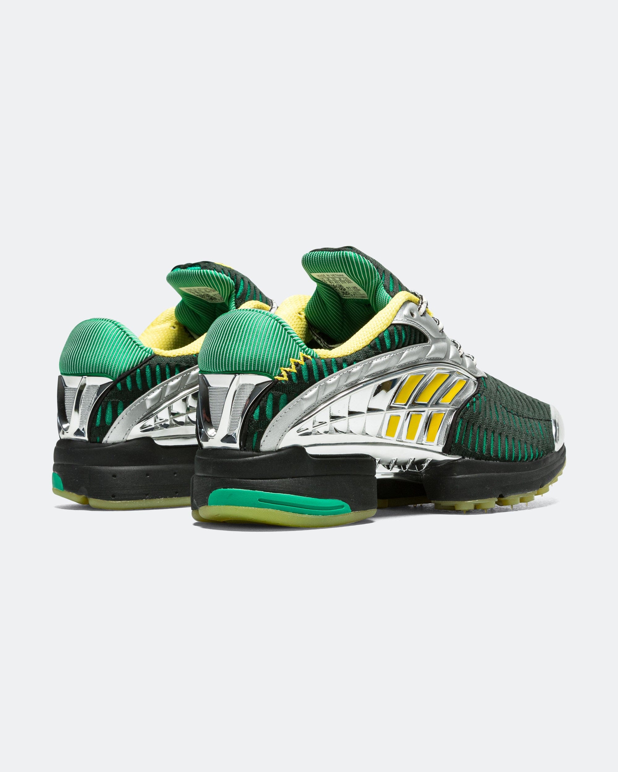 adidas Climacool 2 x Braindead - Core Black/Impact Yellow - Silver Metallic