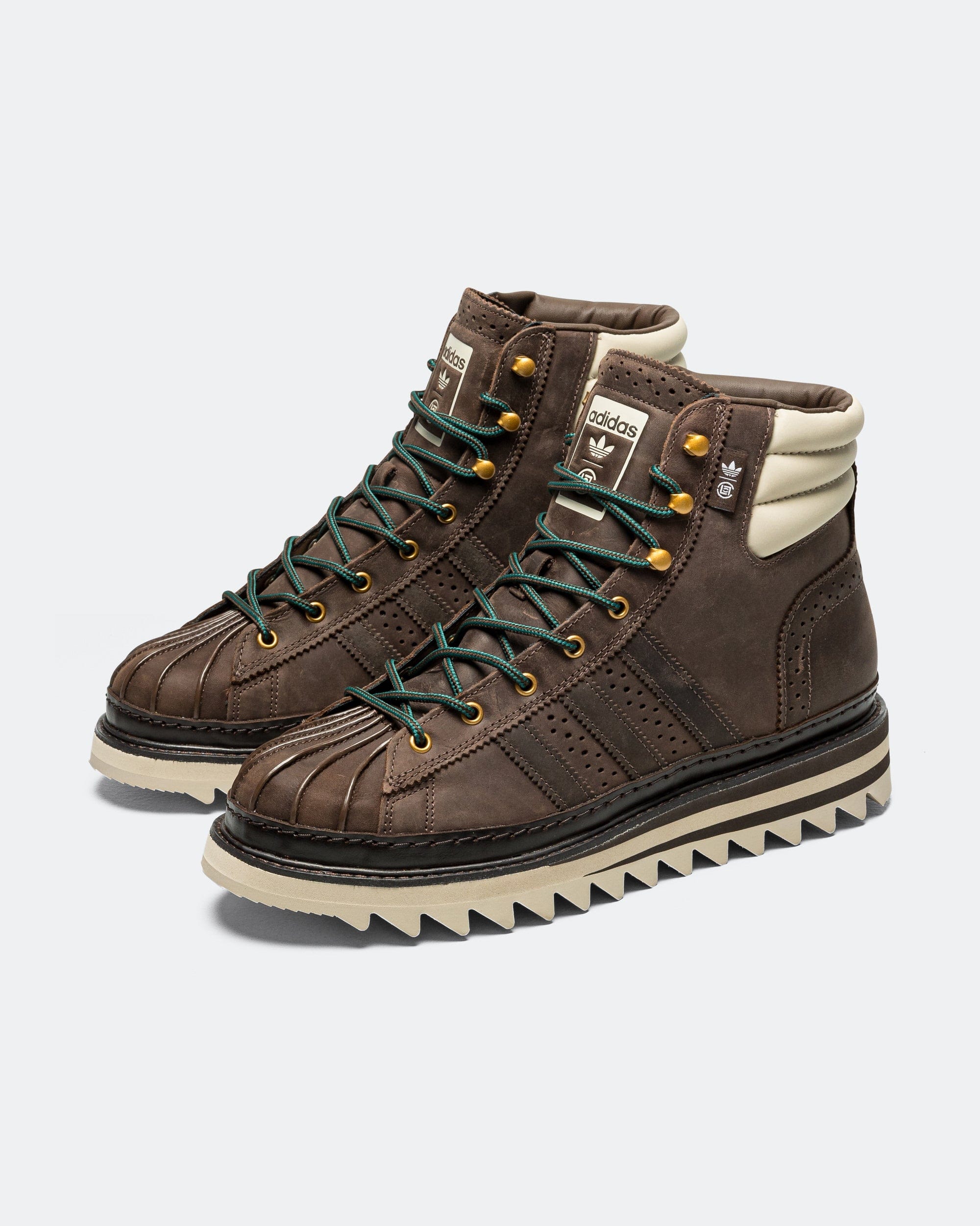 adidas Pro Model x CLOT by Edison Chen - Dark Brown/Wonder Beige