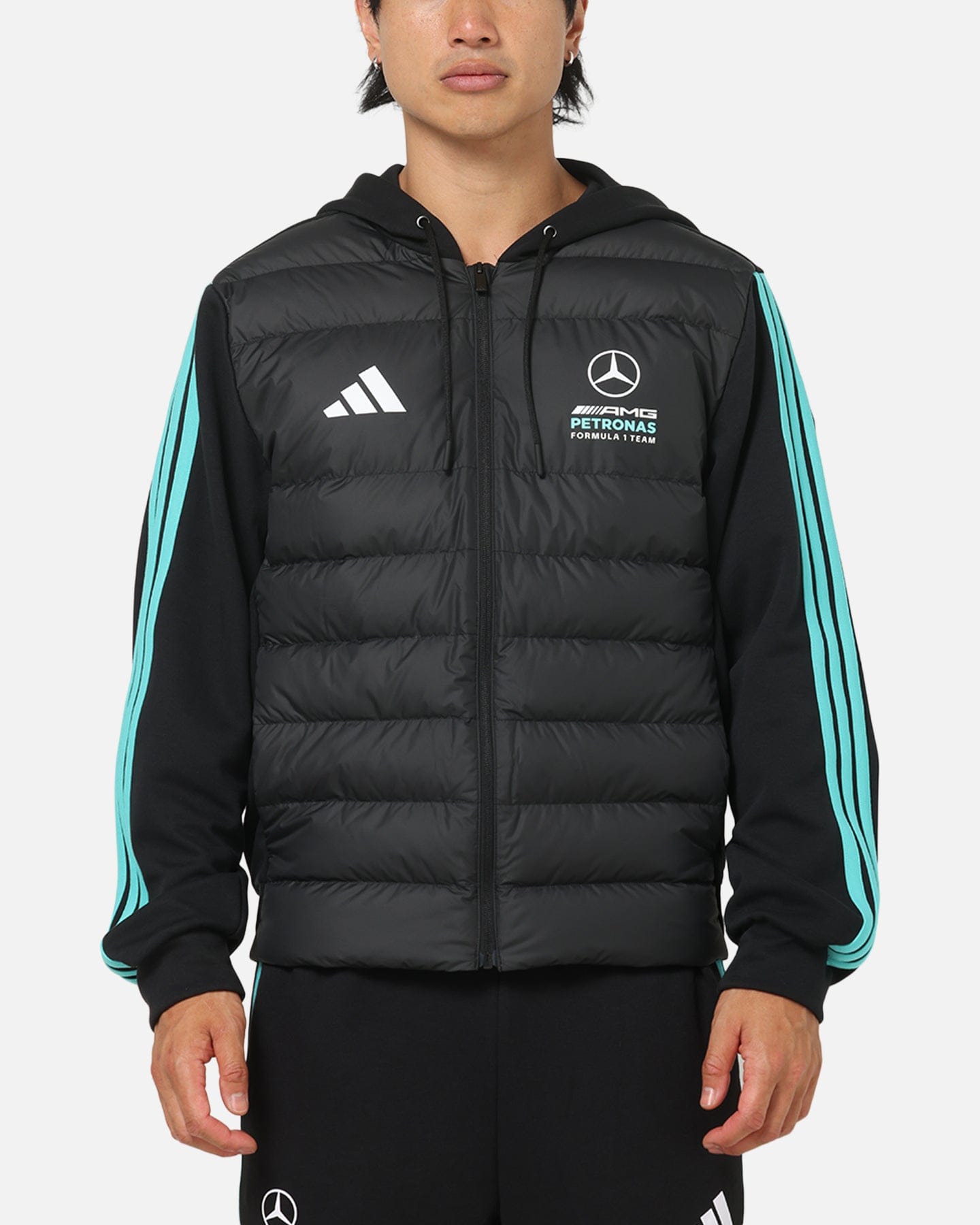 adidas Mercedes - AMG Petronas Formula 1 Team DNA Puffer Jacket Black