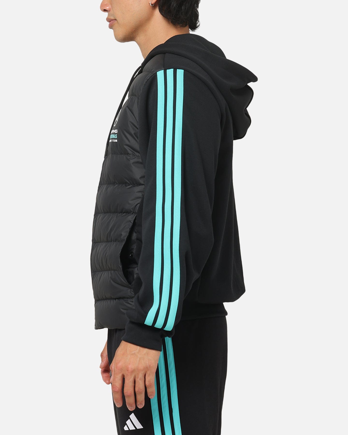 adidas Mercedes - AMG Petronas Formula 1 Team DNA Puffer Jacket Black