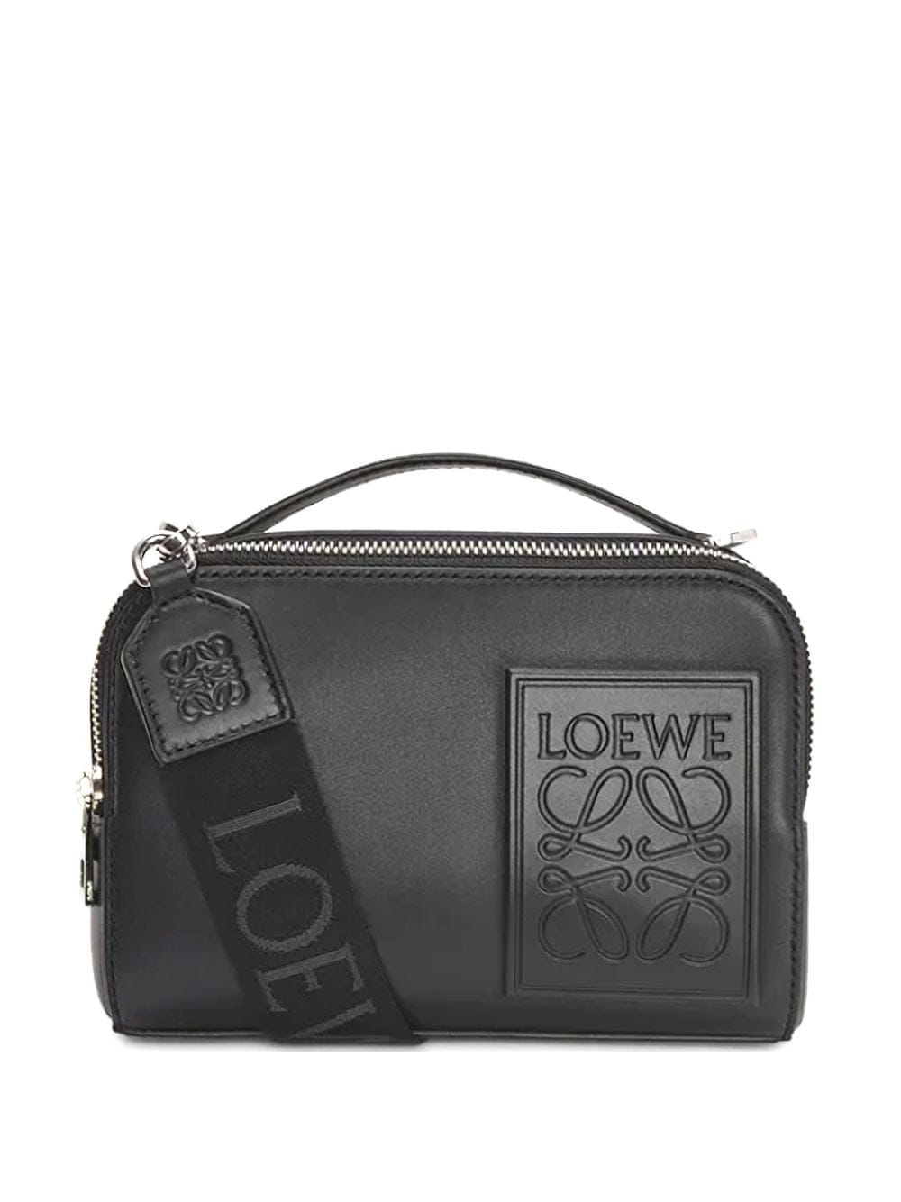 Loewe Men Camera Mini Leather Crossbody Bag