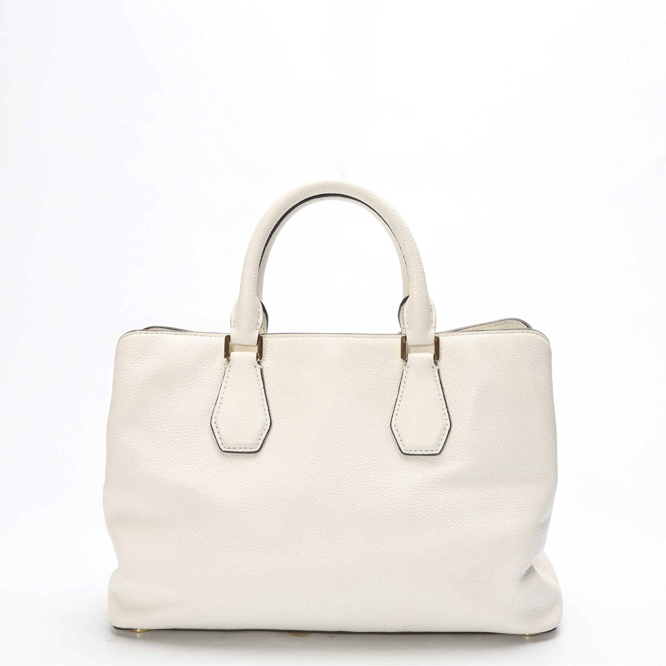 Michael Kors Camille White Satchel