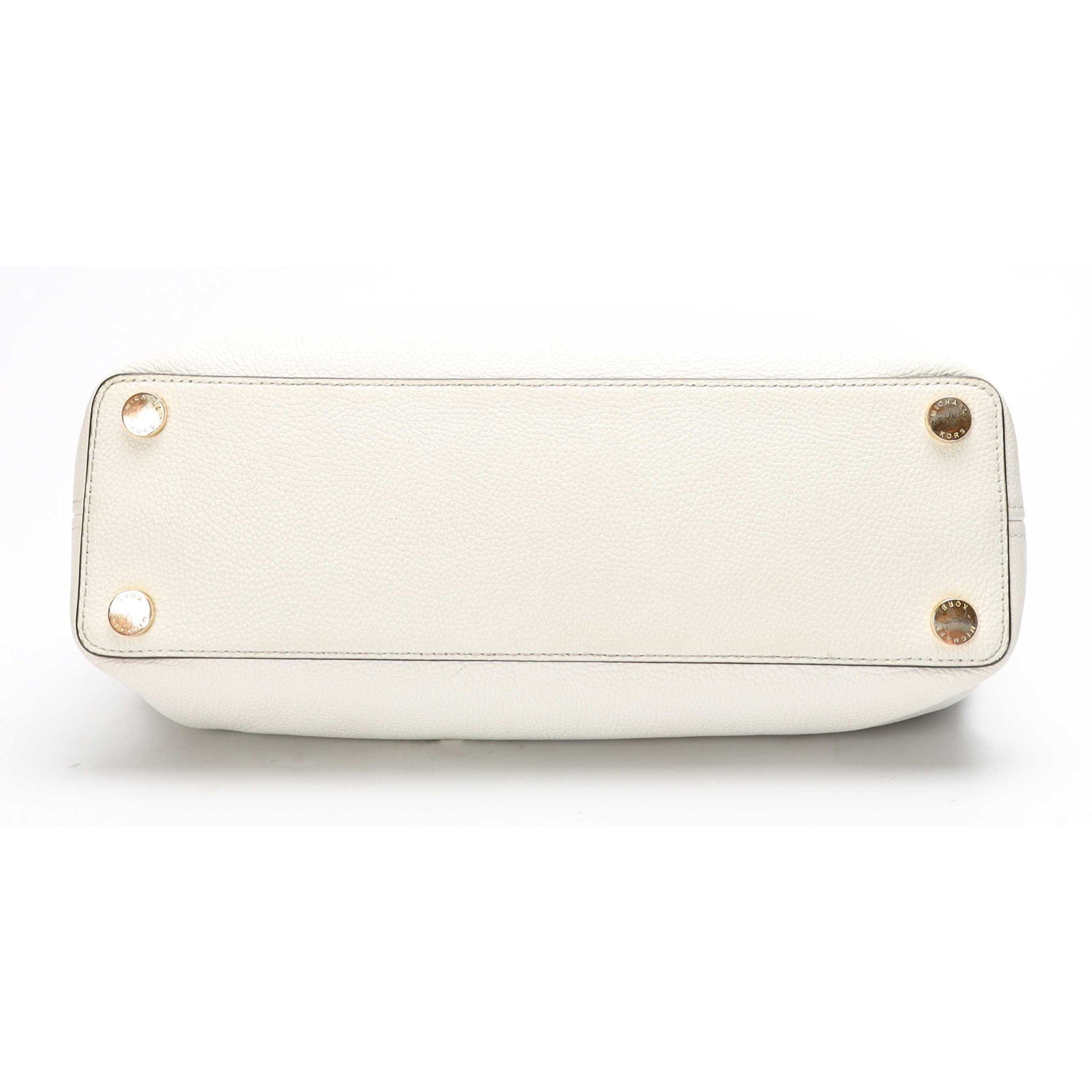 Michael Kors Camille White Satchel