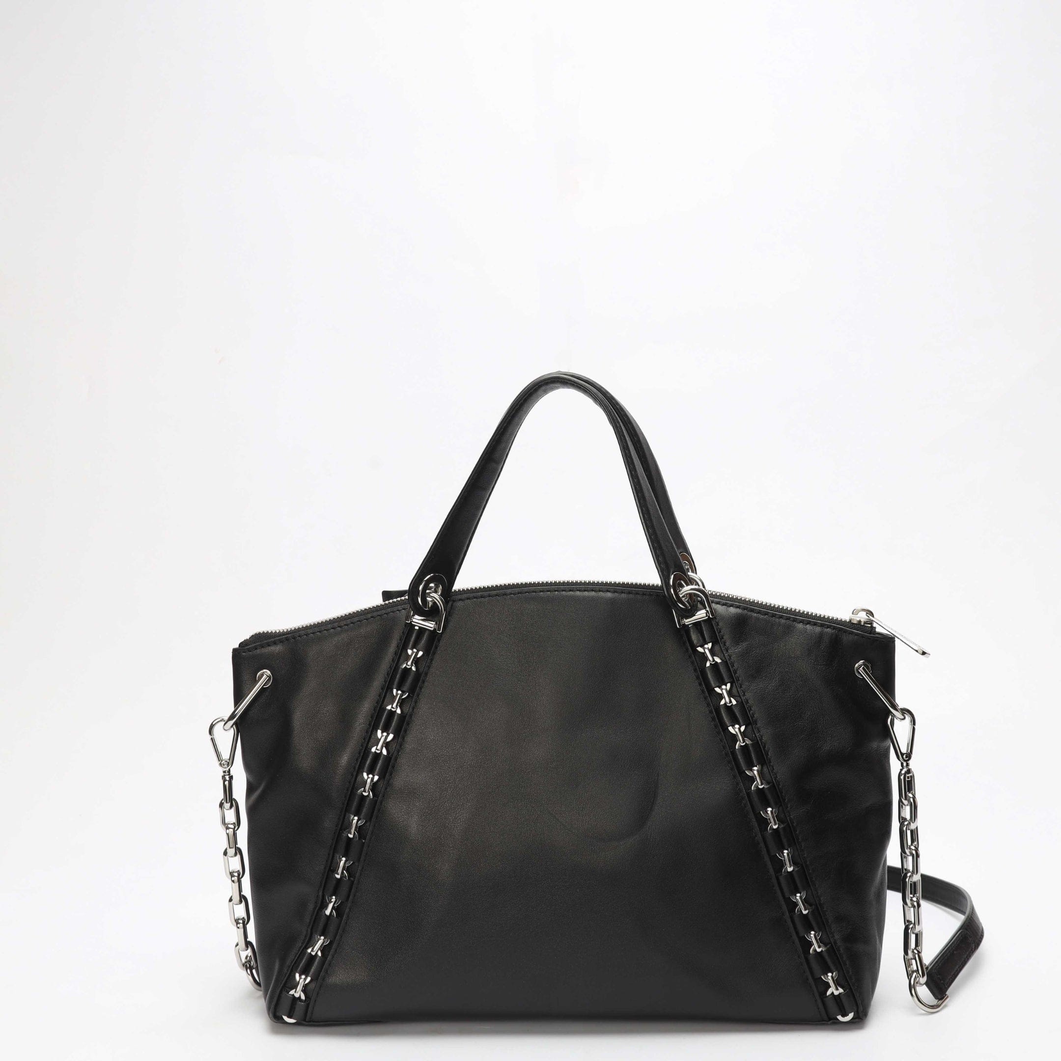 Michael Kors Black Sadie Cross Body Satchel